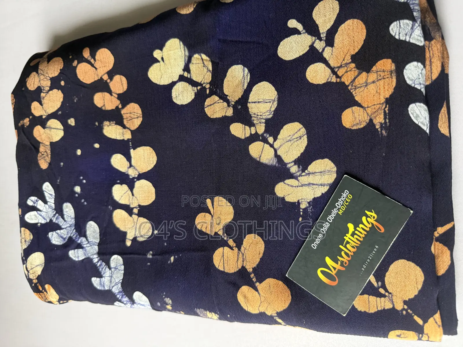 Adire Artwork Crepe