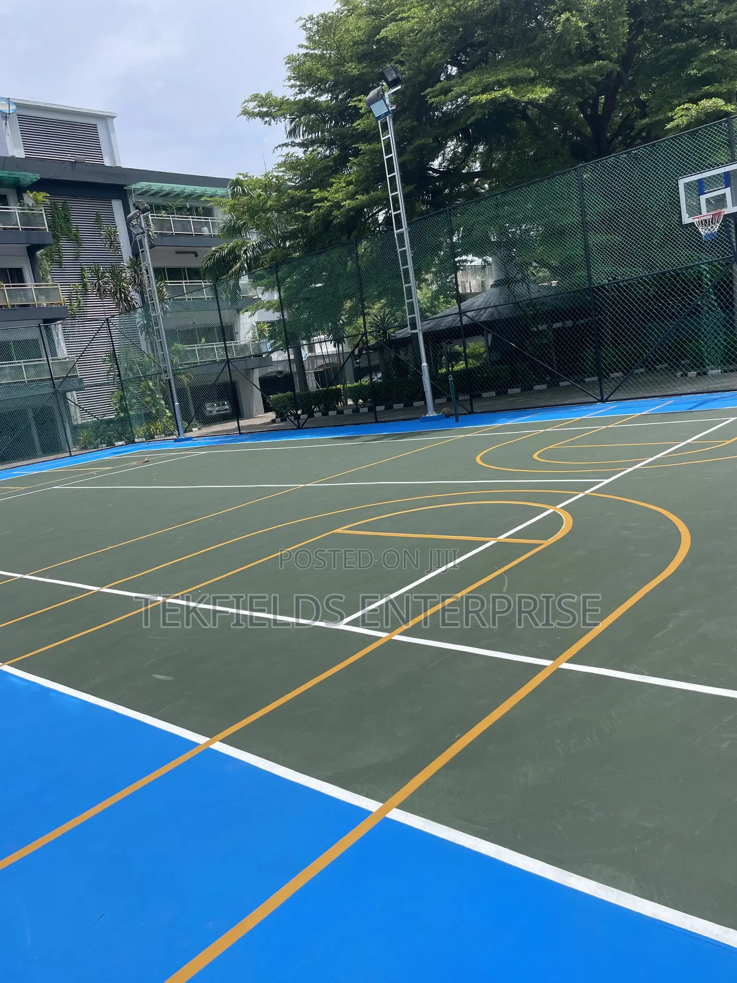 Lawn Tennis Court in Nigerian