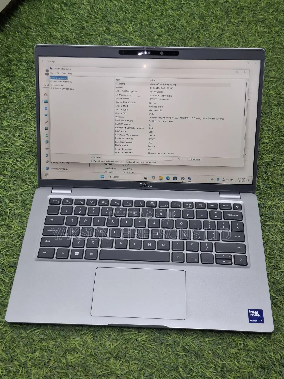 Laptop Dell Latitude 5450 16GB Intel Core Ultra 7 SSD 512GB