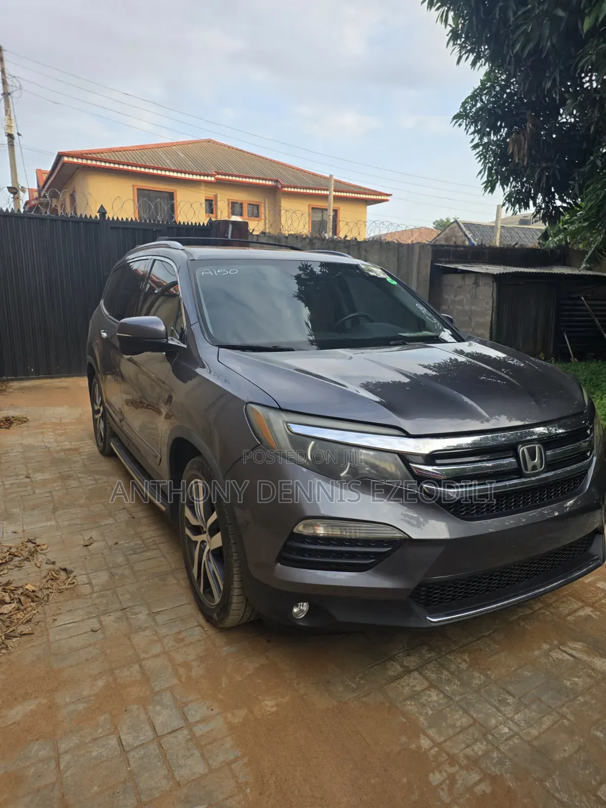 Honda Pilot Touring AWD 2018 Gray