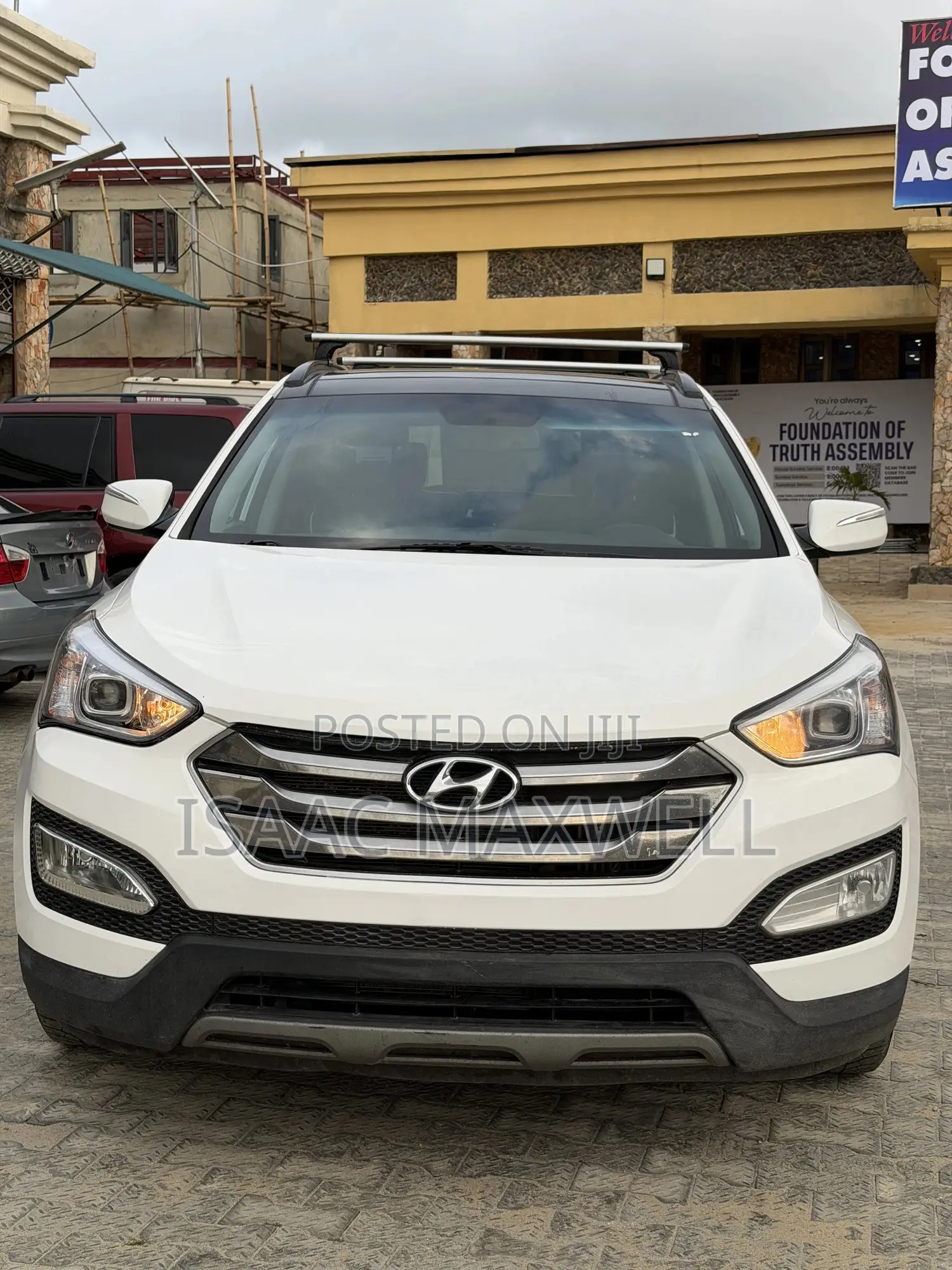 Hyundai Santa Fe 2015 White