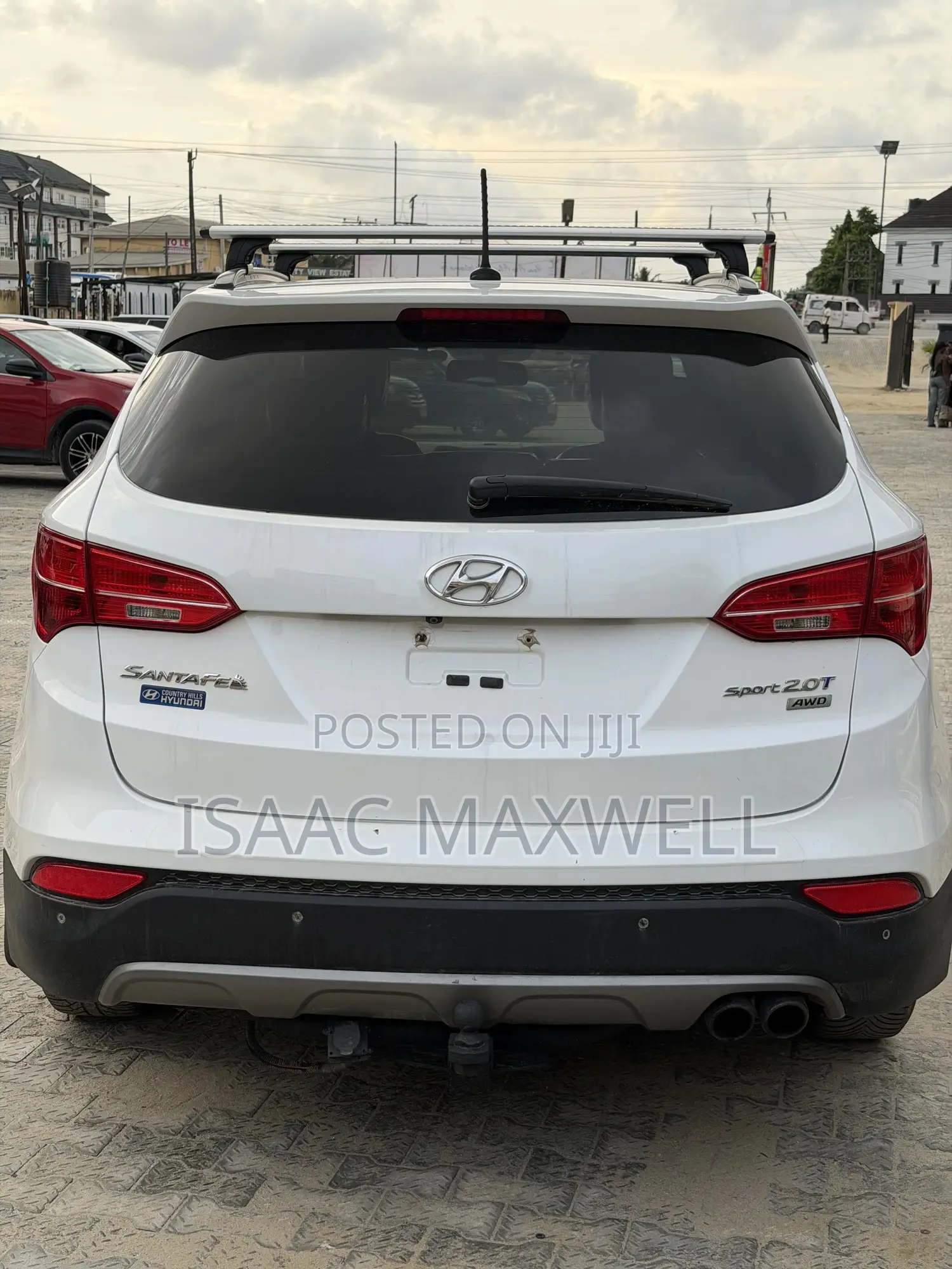 Hyundai Santa Fe 2015 White