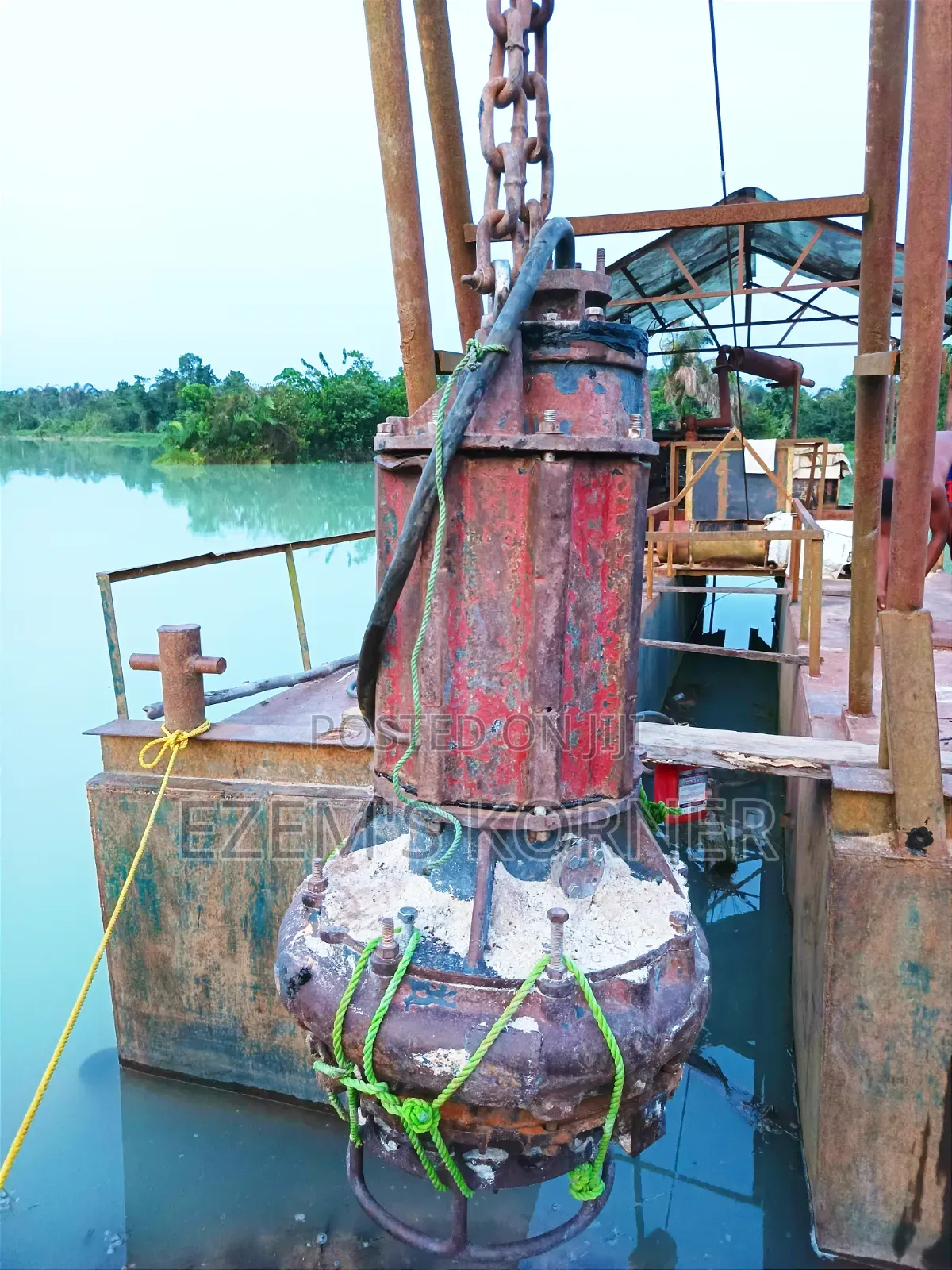 Automatic Dredger With Toyo Pump System.