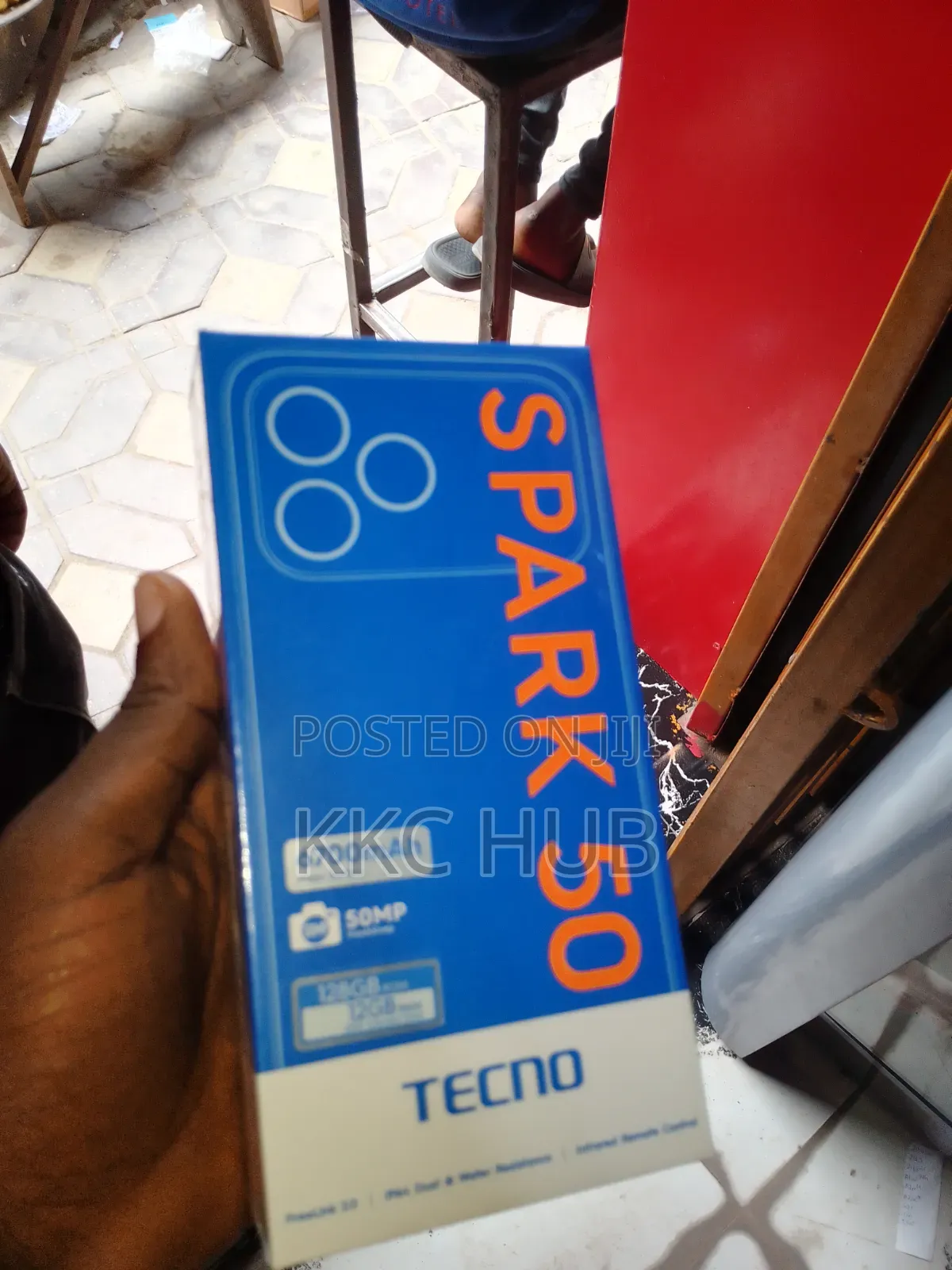 New Tecno Spark 50 128 GB Black