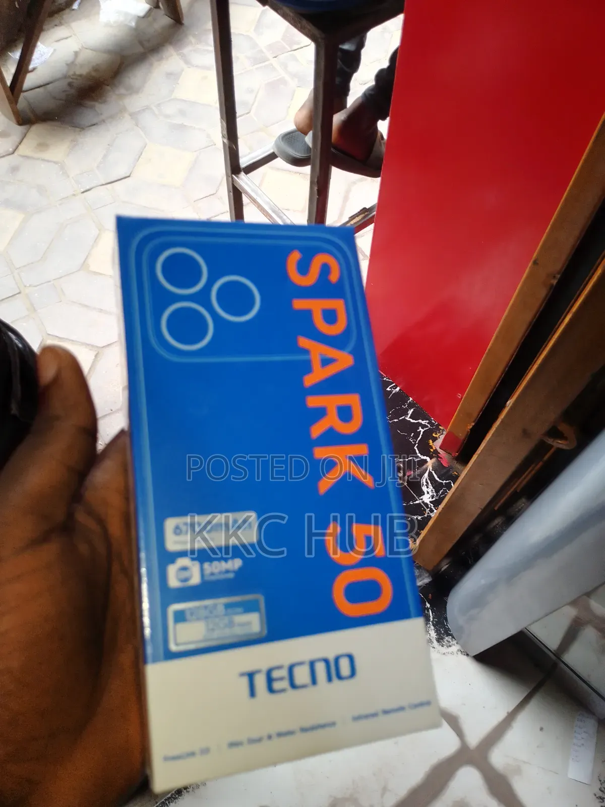 New Tecno Spark 50 128 GB Black