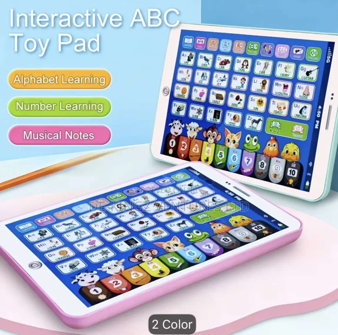 Children Learning and Entertain iPad Tablet for Children’S Development