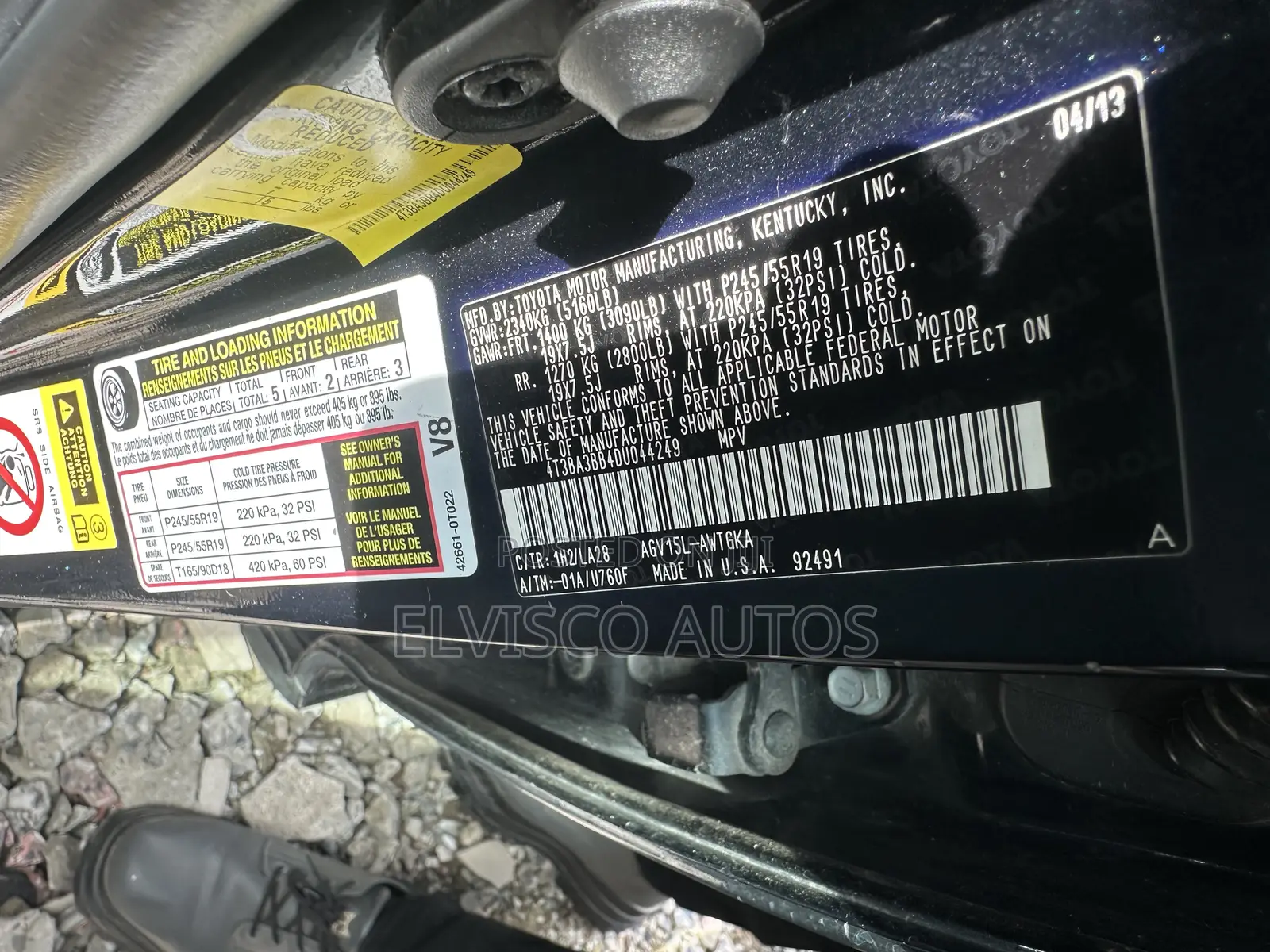 Toyota Venza LE AWD 2013 Black