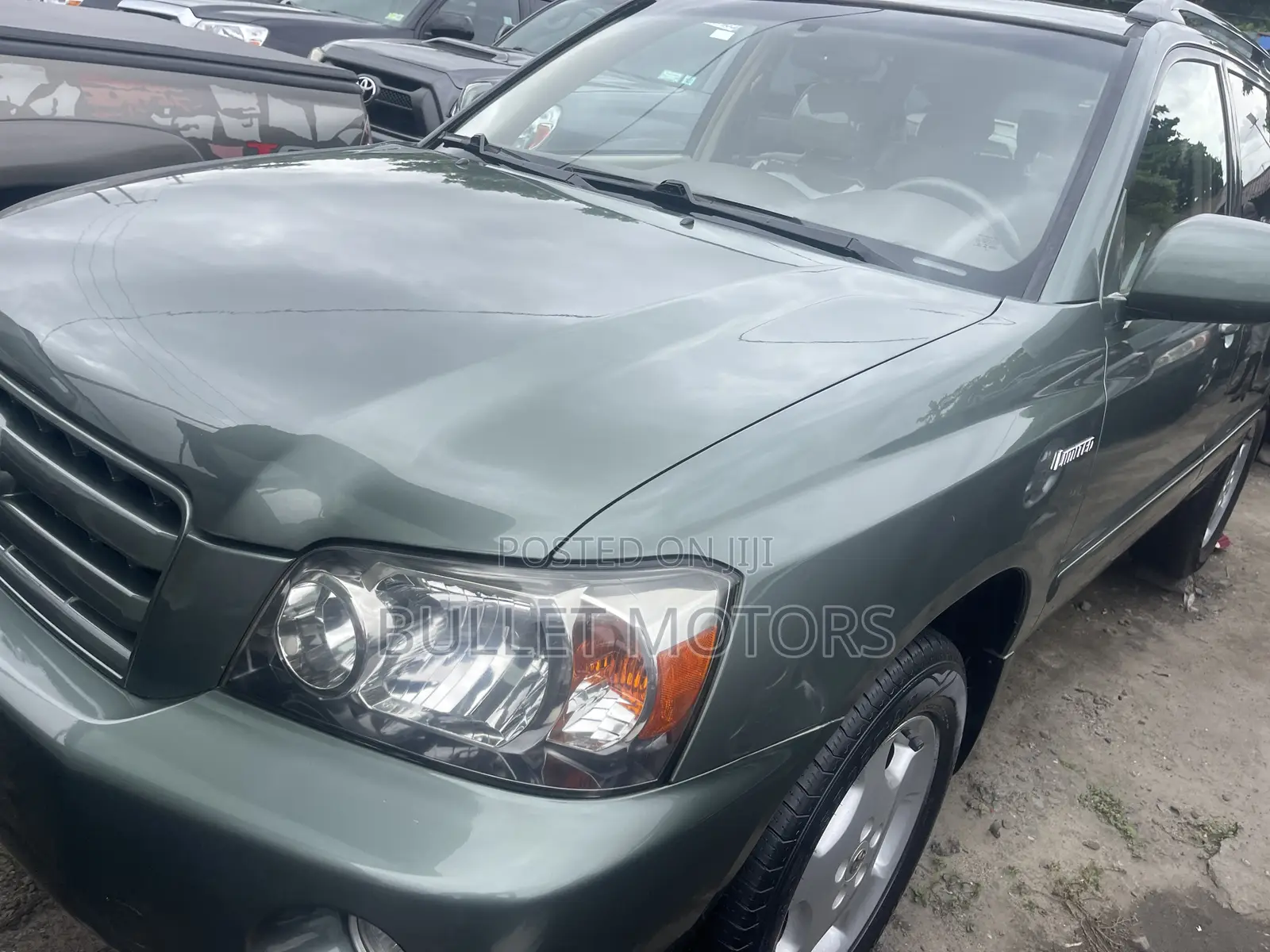 Toyota Highlander Limited V6 2007 Green