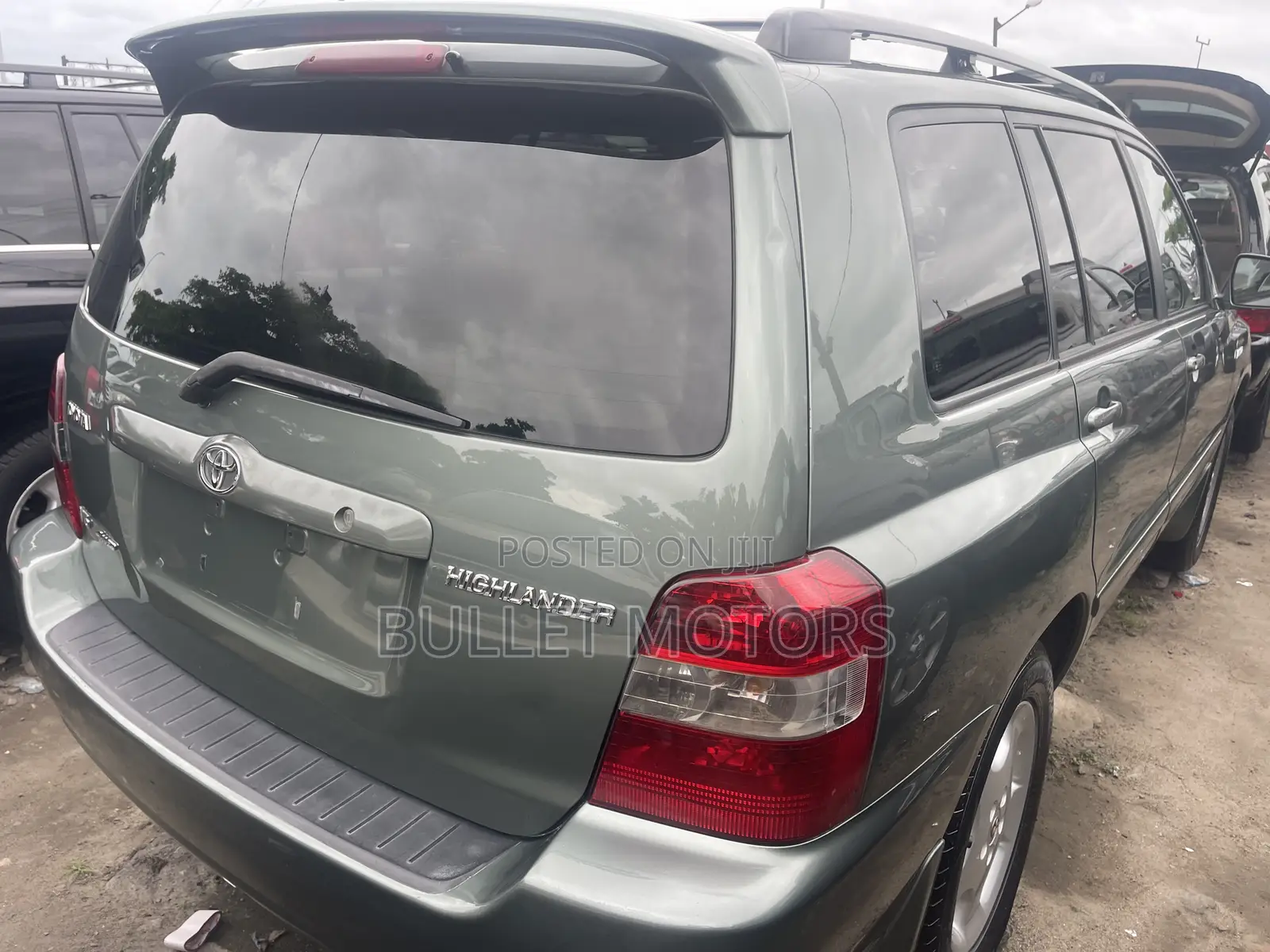 Toyota Highlander Limited V6 2007 Green