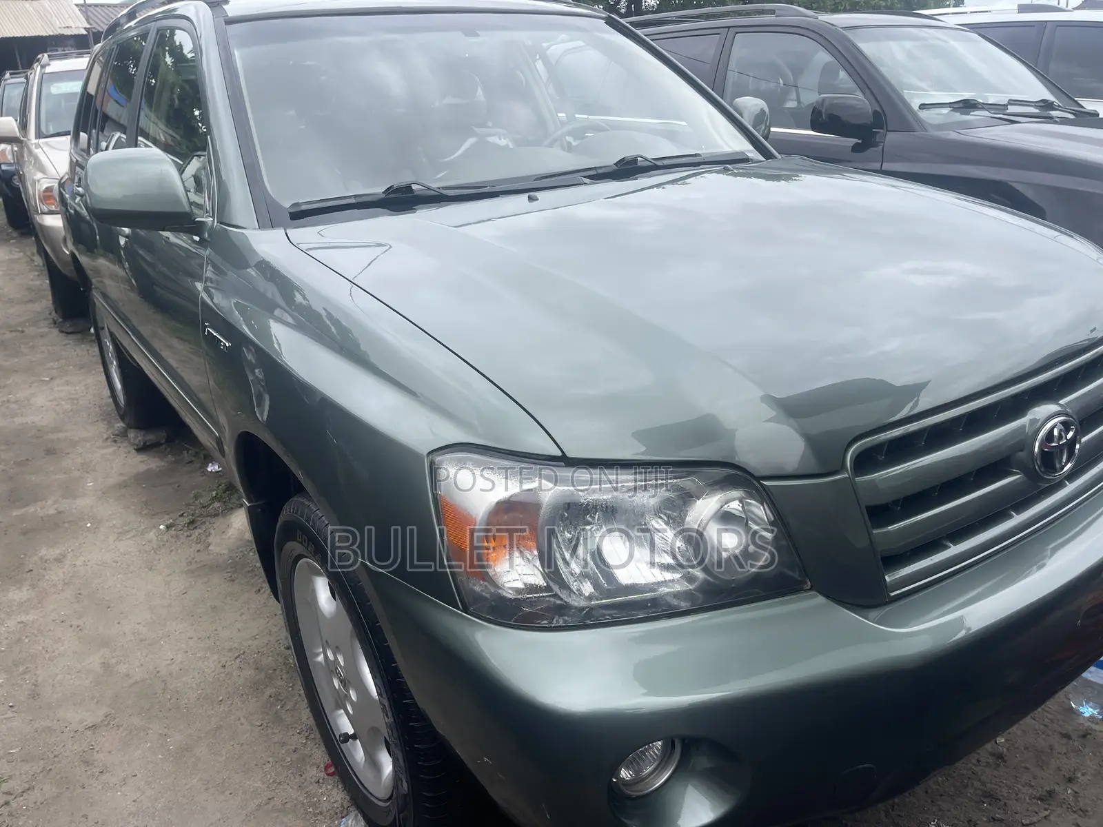 Toyota Highlander Limited V6 2007 Green
