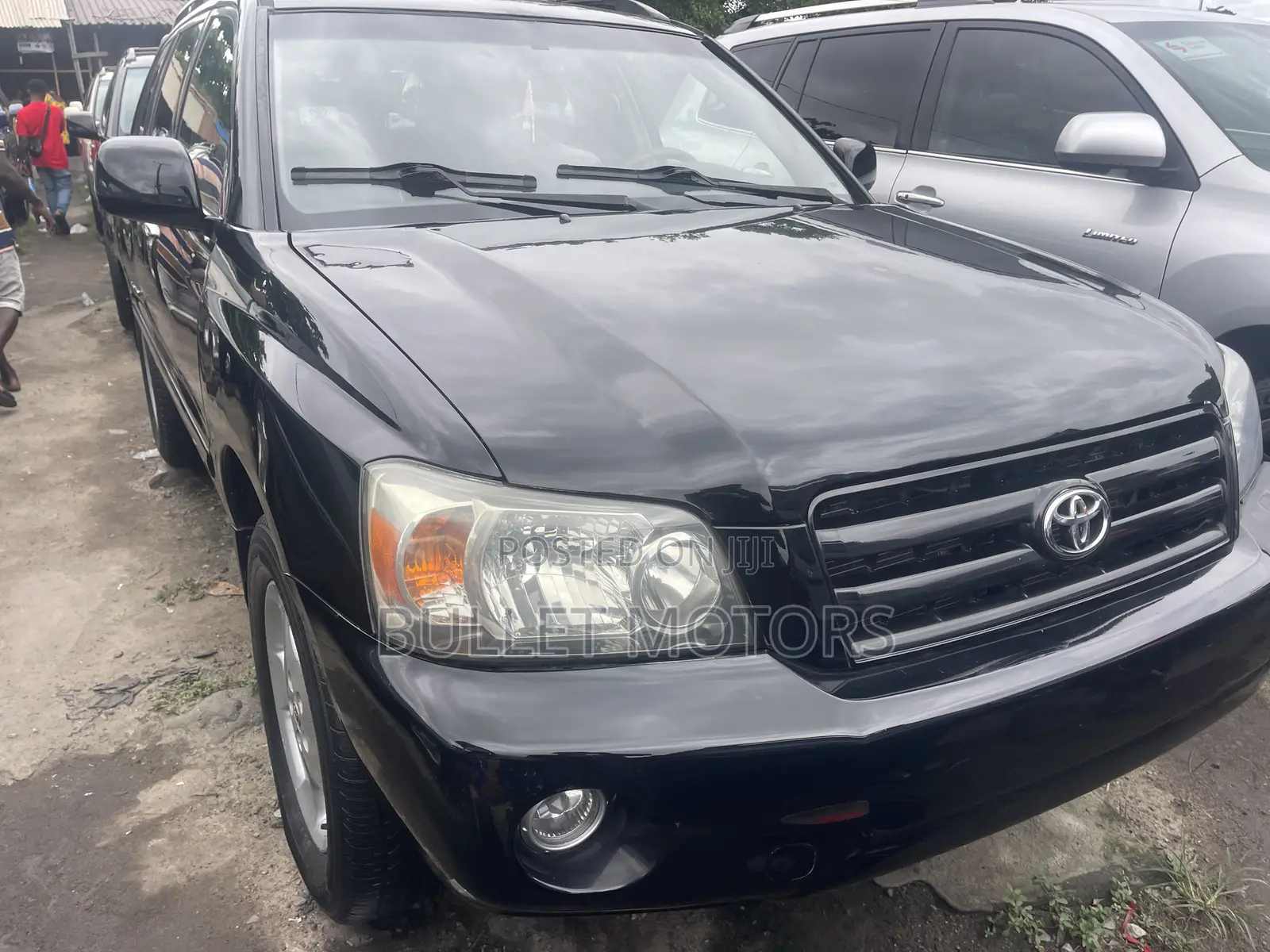 Toyota Highlander Limited V6 2007 Black