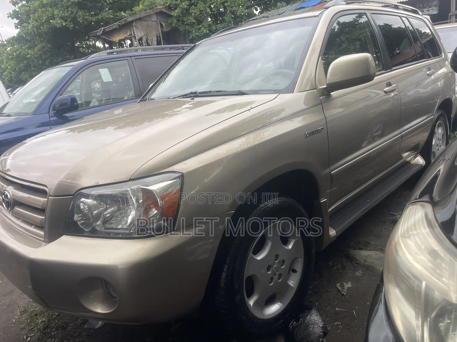 Toyota Highlander Limited V6 2007 Gold