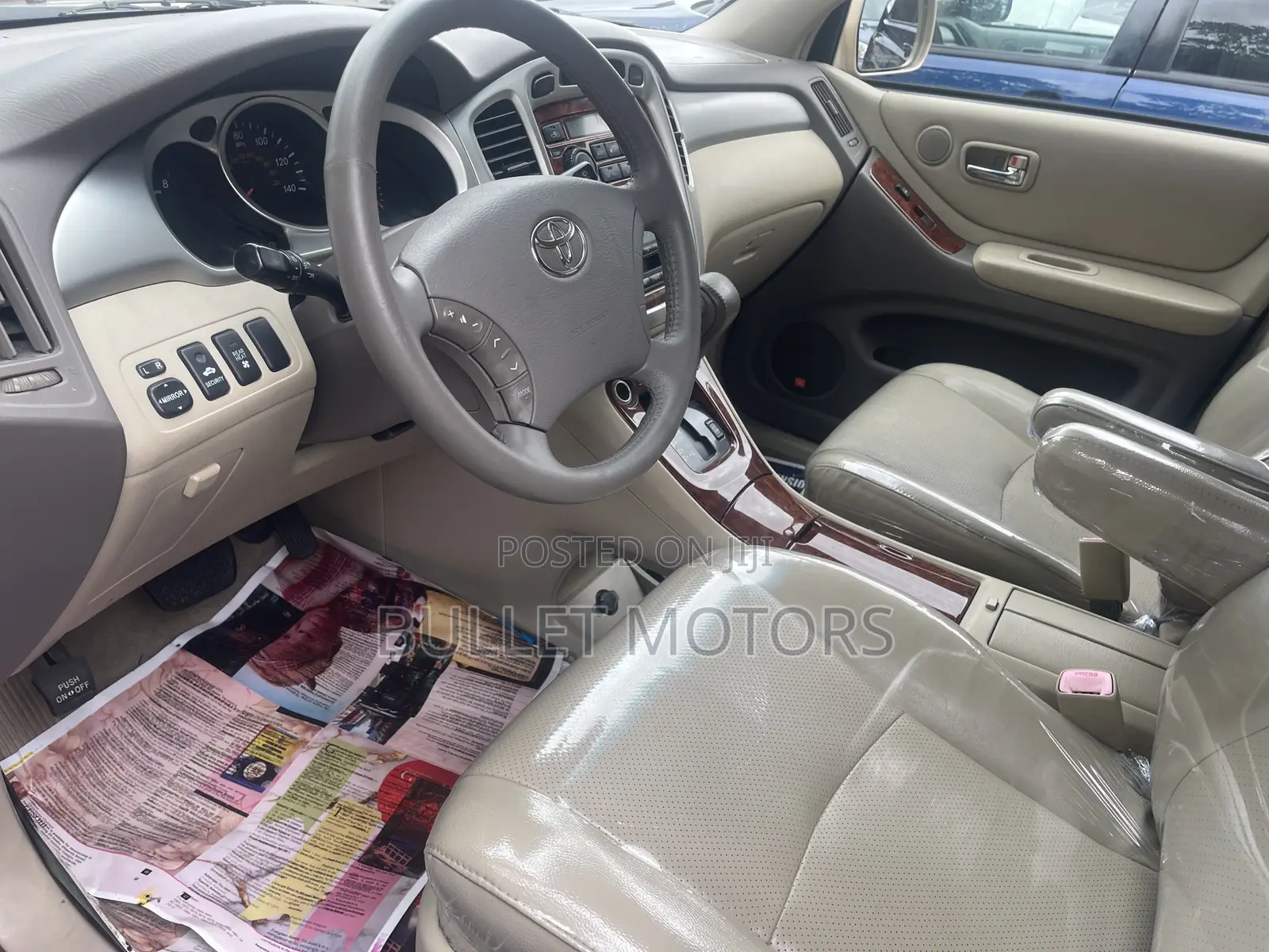 Toyota Highlander Limited V6 2007 Gold
