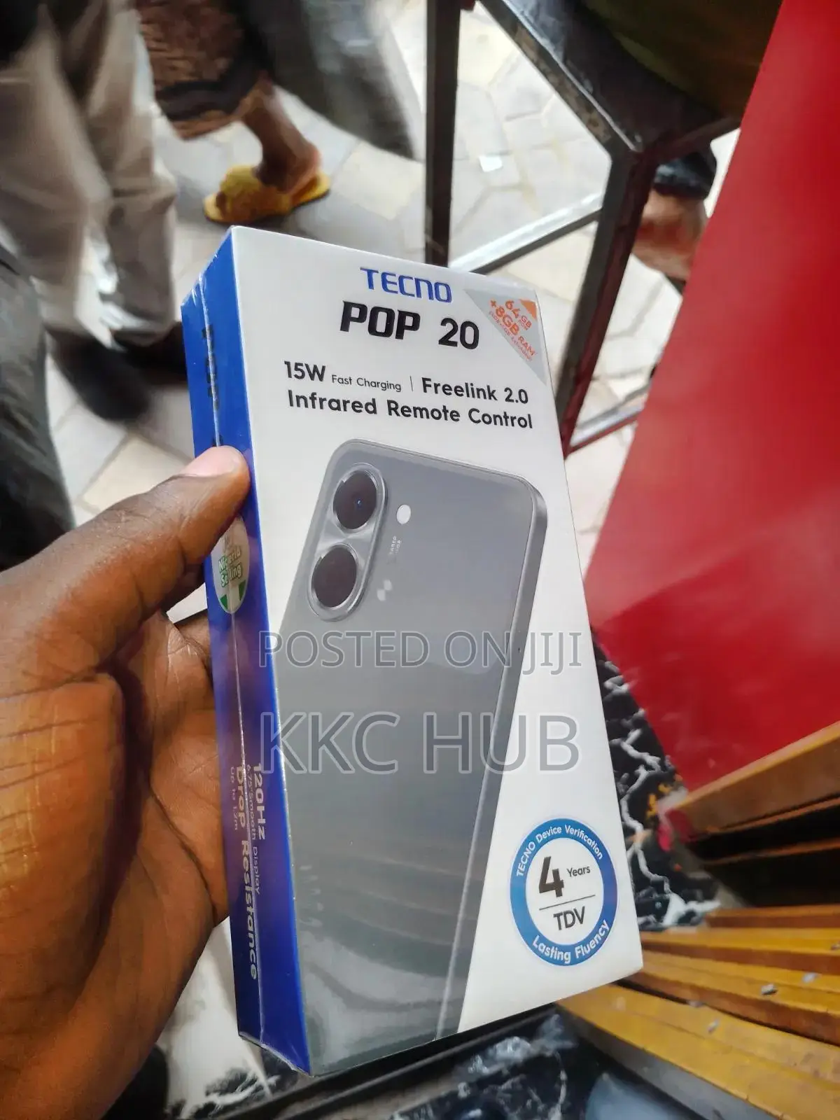 New Tecno Pop 20 64 GB Black