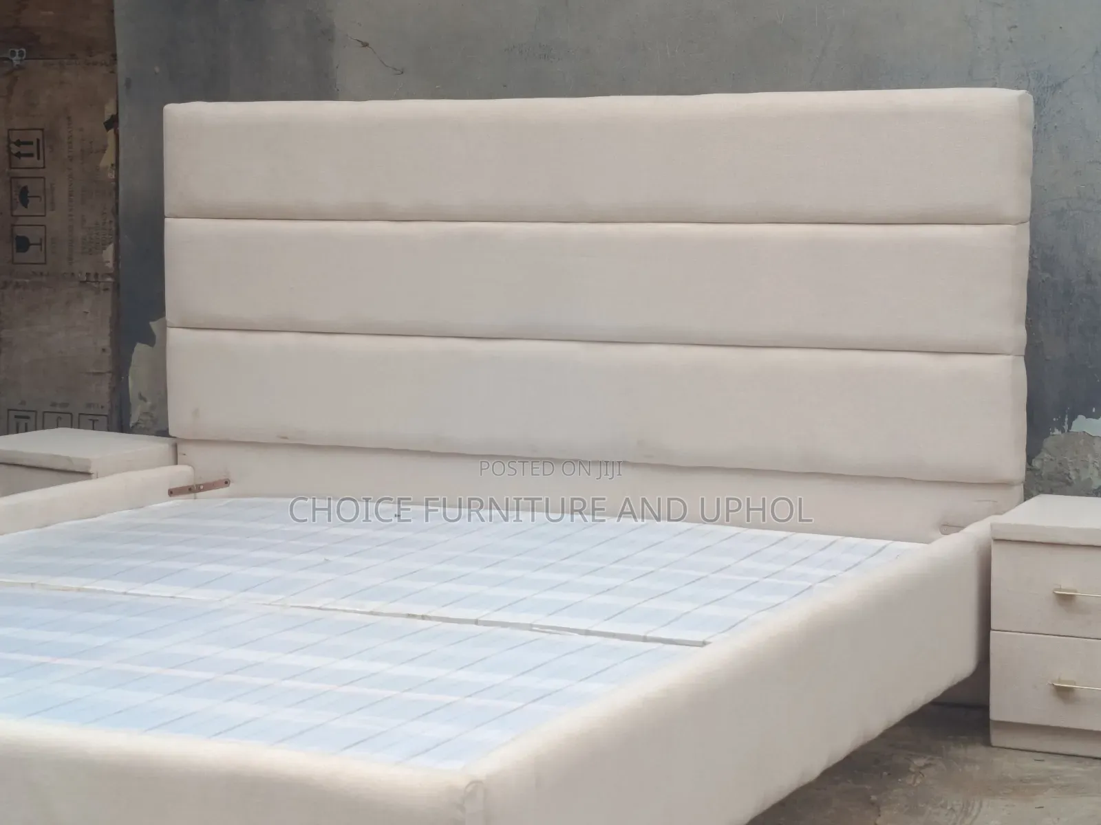 Bed  6 by 6 Padded Bed