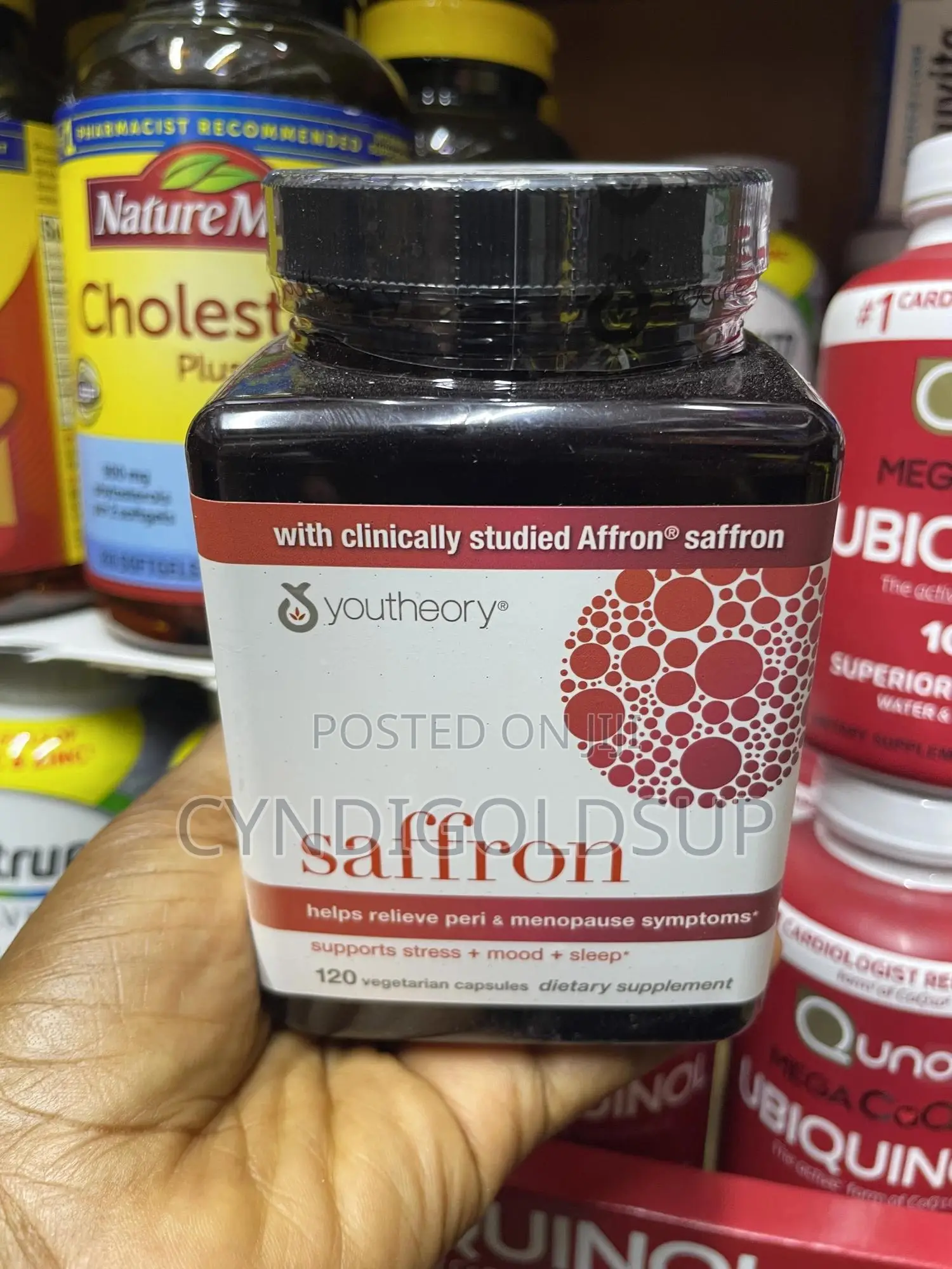 Saffron Dietary Supplements by 120 Capsules