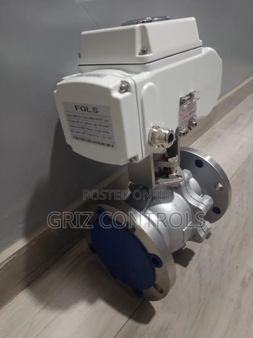 Griz Controls Electric Actuated Ball Valve