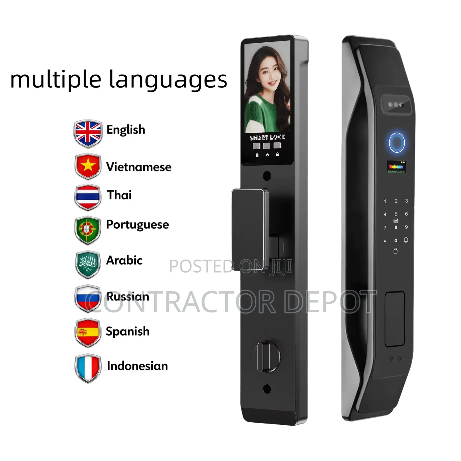 New Gen Super Intelligent Tuya Smart Big Door Lock
