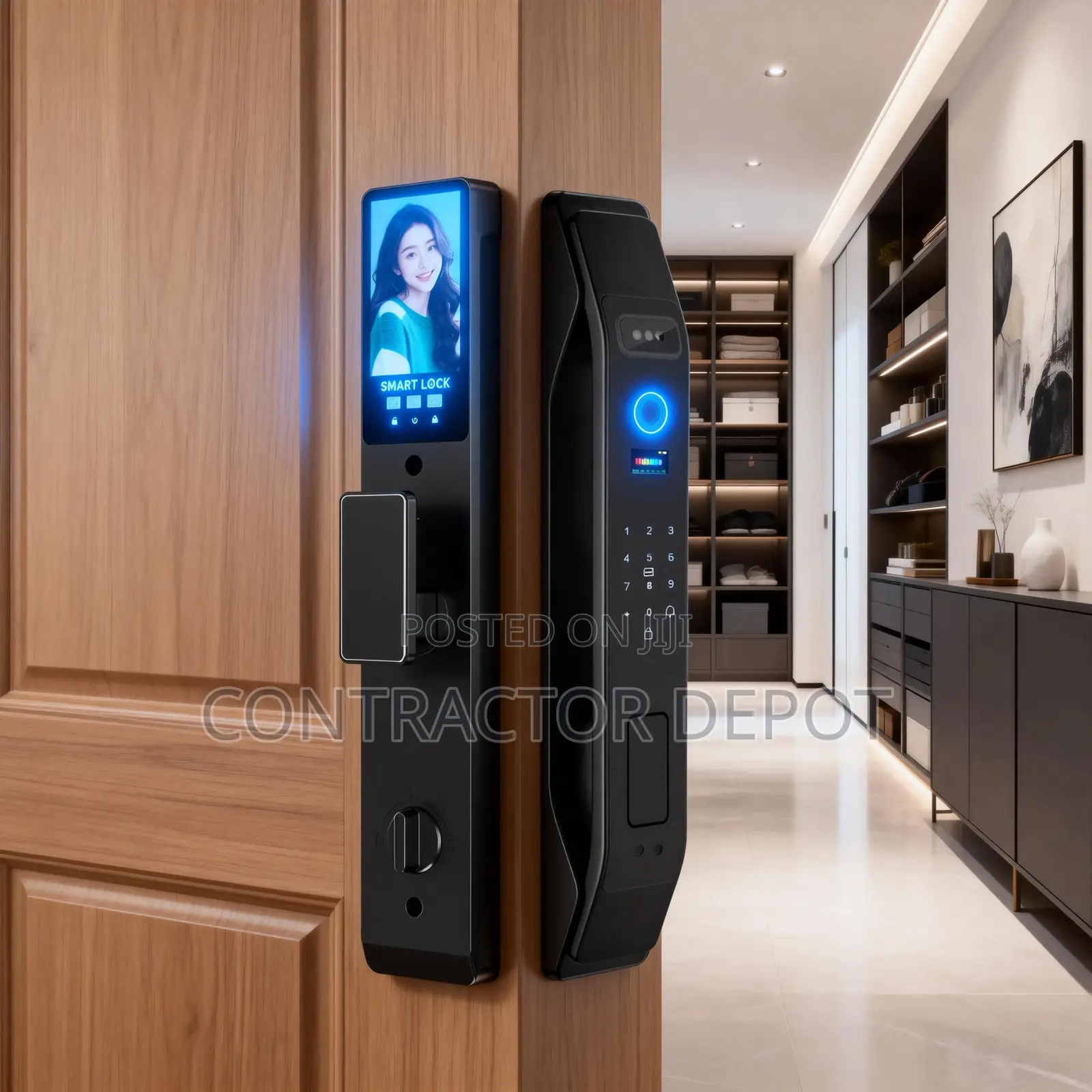 New Gen Super Intelligent Tuya Smart Big Door Lock