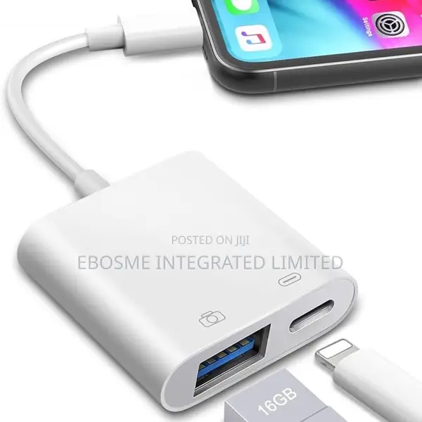 2 In 1 Lightning To Usb Type-c Otg Adapter