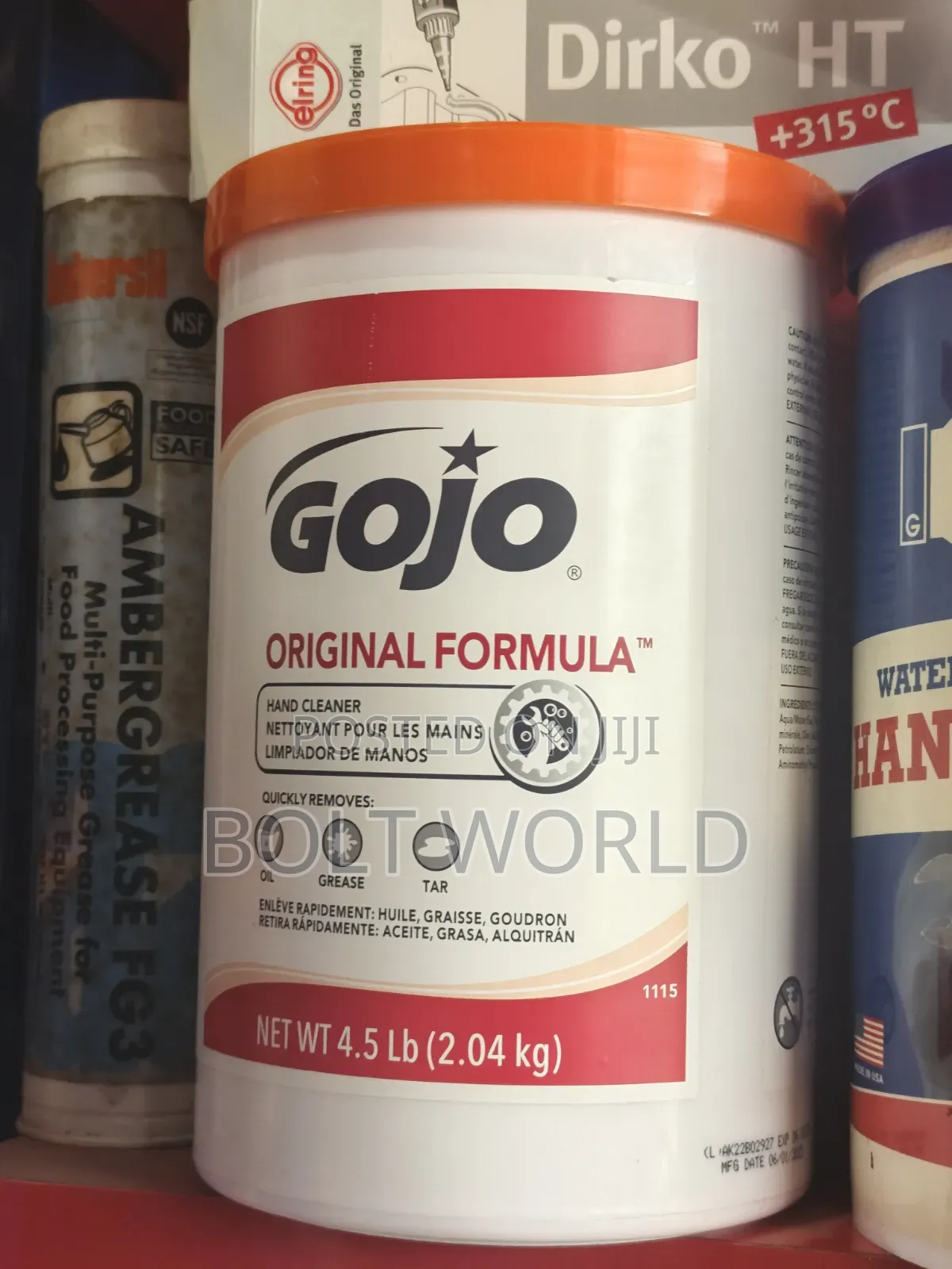 Gojo Hand Cleaner For Industrial Use