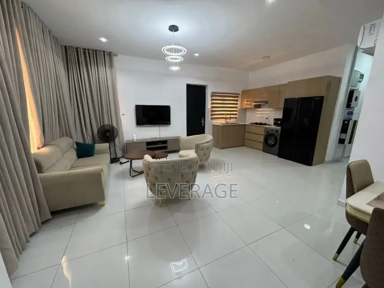 Furnished 3bdrm Bungalow in Aramide Bungalows,, Lekki Expressway