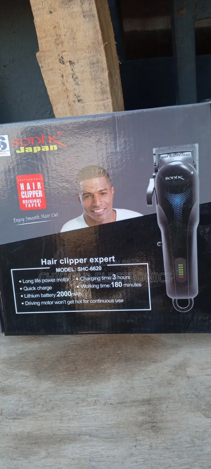 Original Sonik Japan Hair Clipper