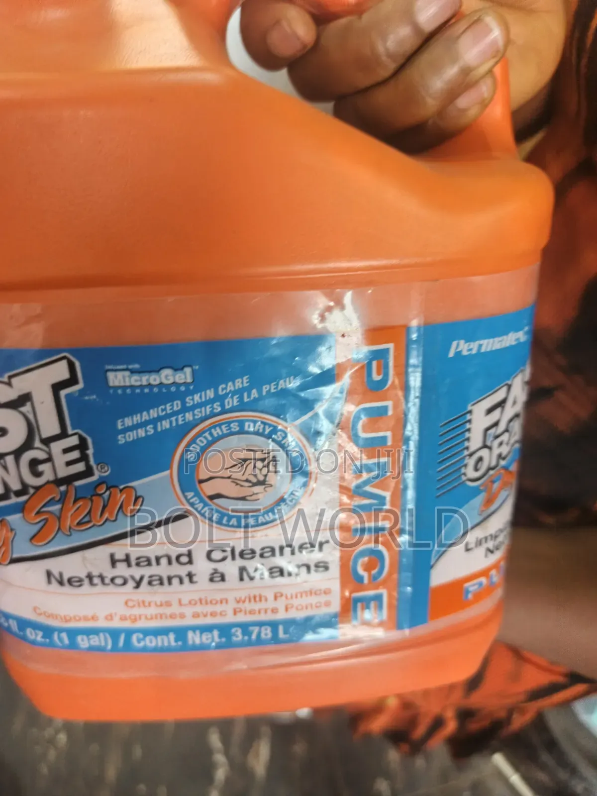 Pumice Fast Orange Dry Skin(Permatex Fast Orange Hand Cleaner)
