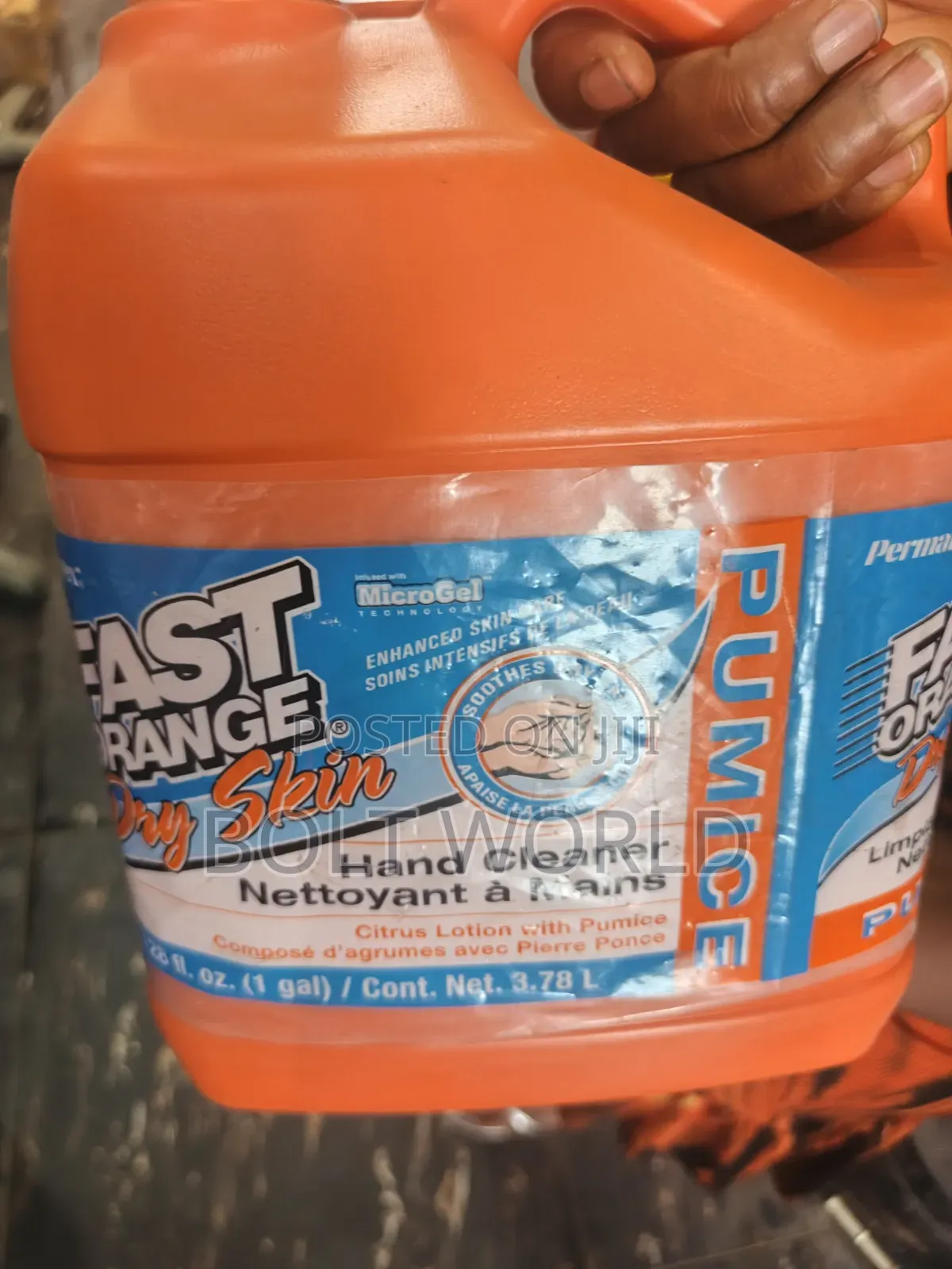 Pumice Fast Orange Dry Skin(Permatex Fast Orange Hand Cleaner)