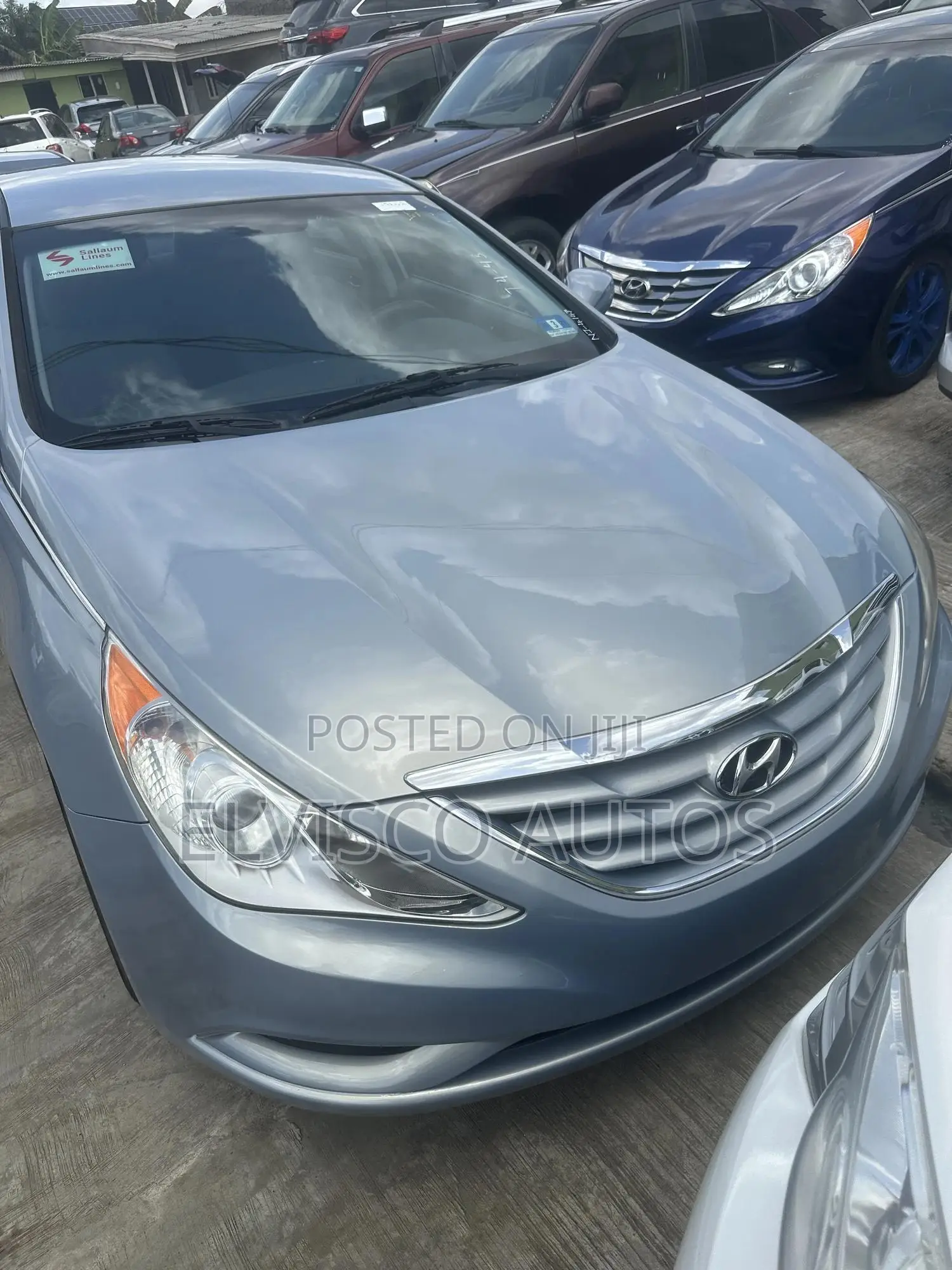Hyundai Sonata SE Sedan FWD (2.4L 4cyl 6A) 2013 Blue