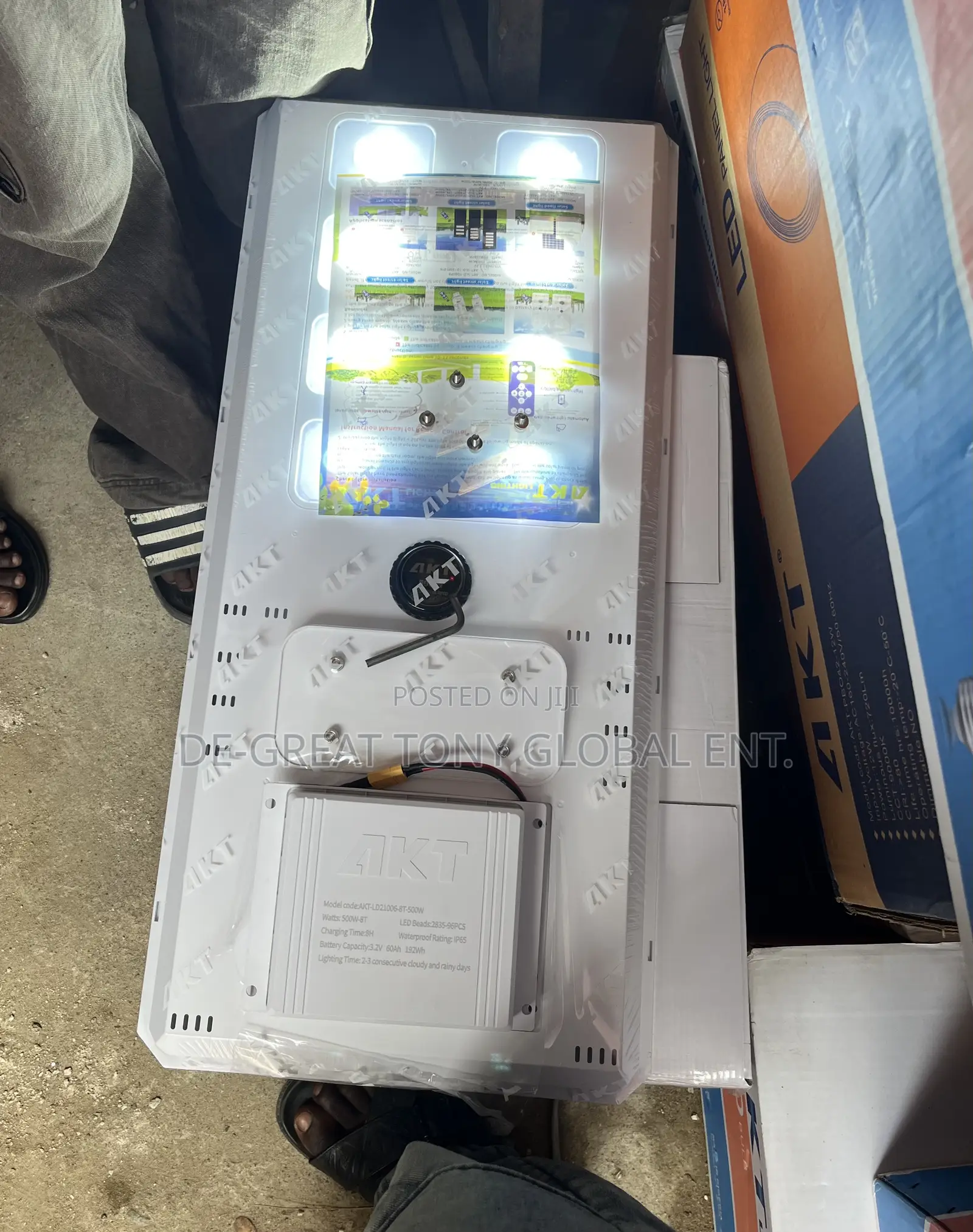500w Solar Street Light Akt