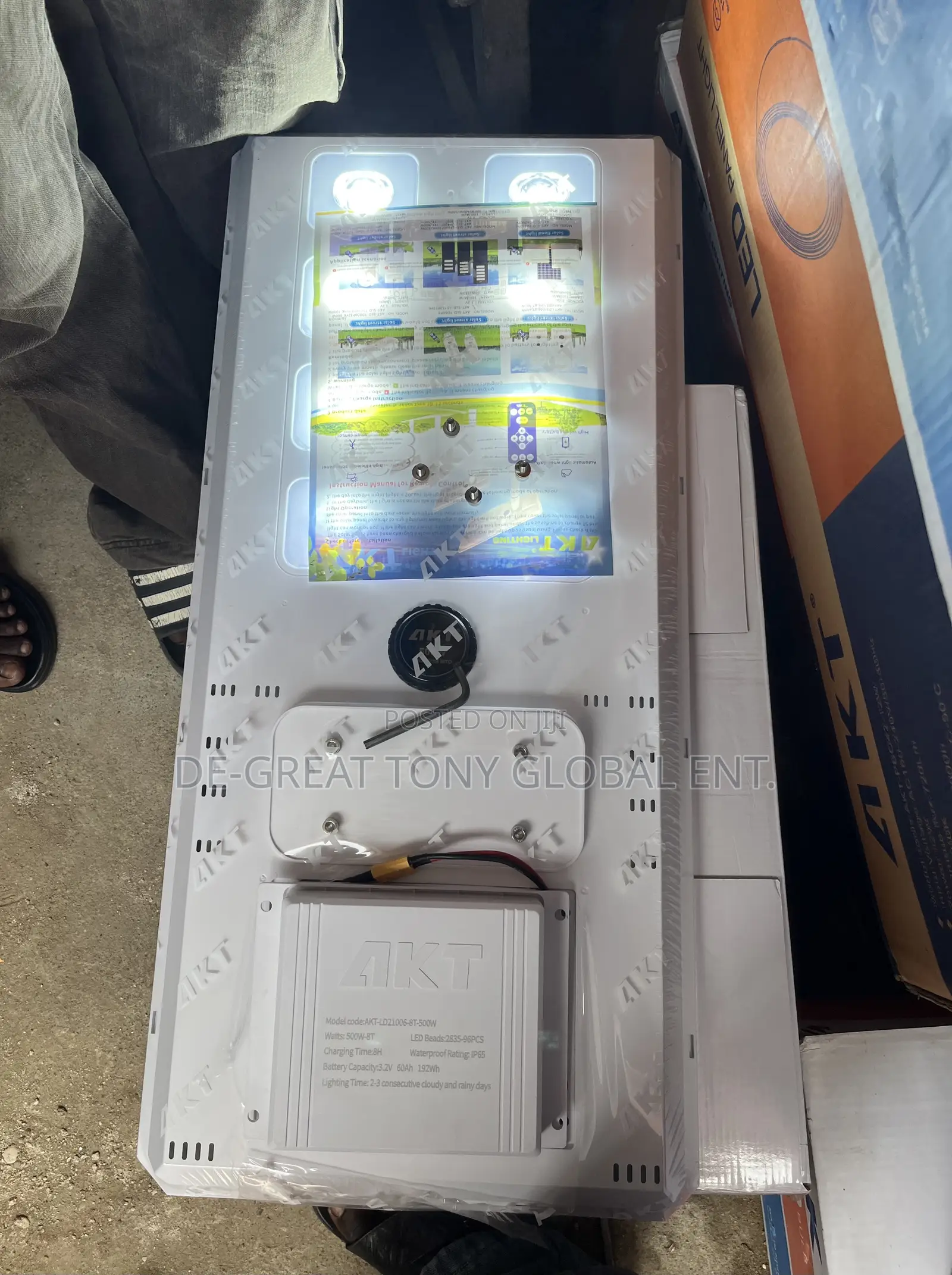 500w Solar Street Light Akt
