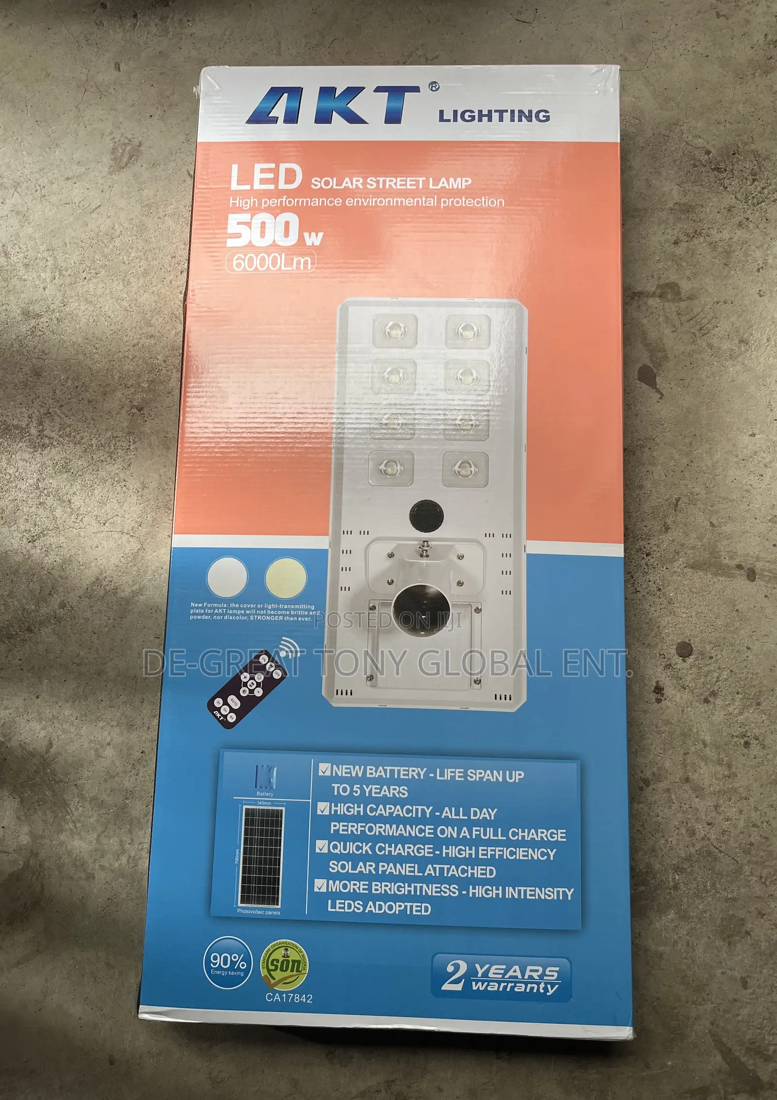 500w Solar Street Light Akt