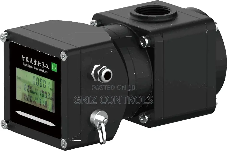 Griz Controls 1" Electronic Dry Gas Turbine Consumption Flow Meter
