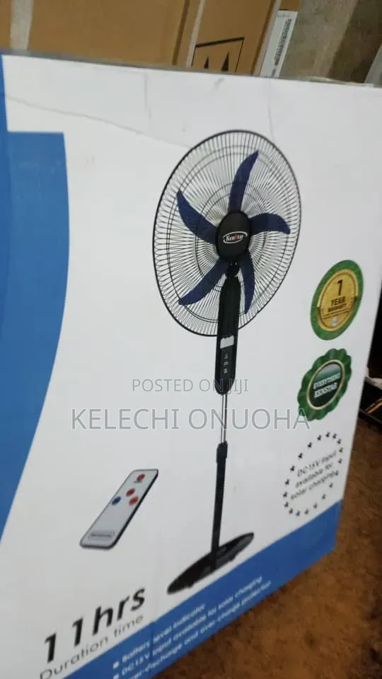 Ken Star 18inch Inch Rechargeable Fan