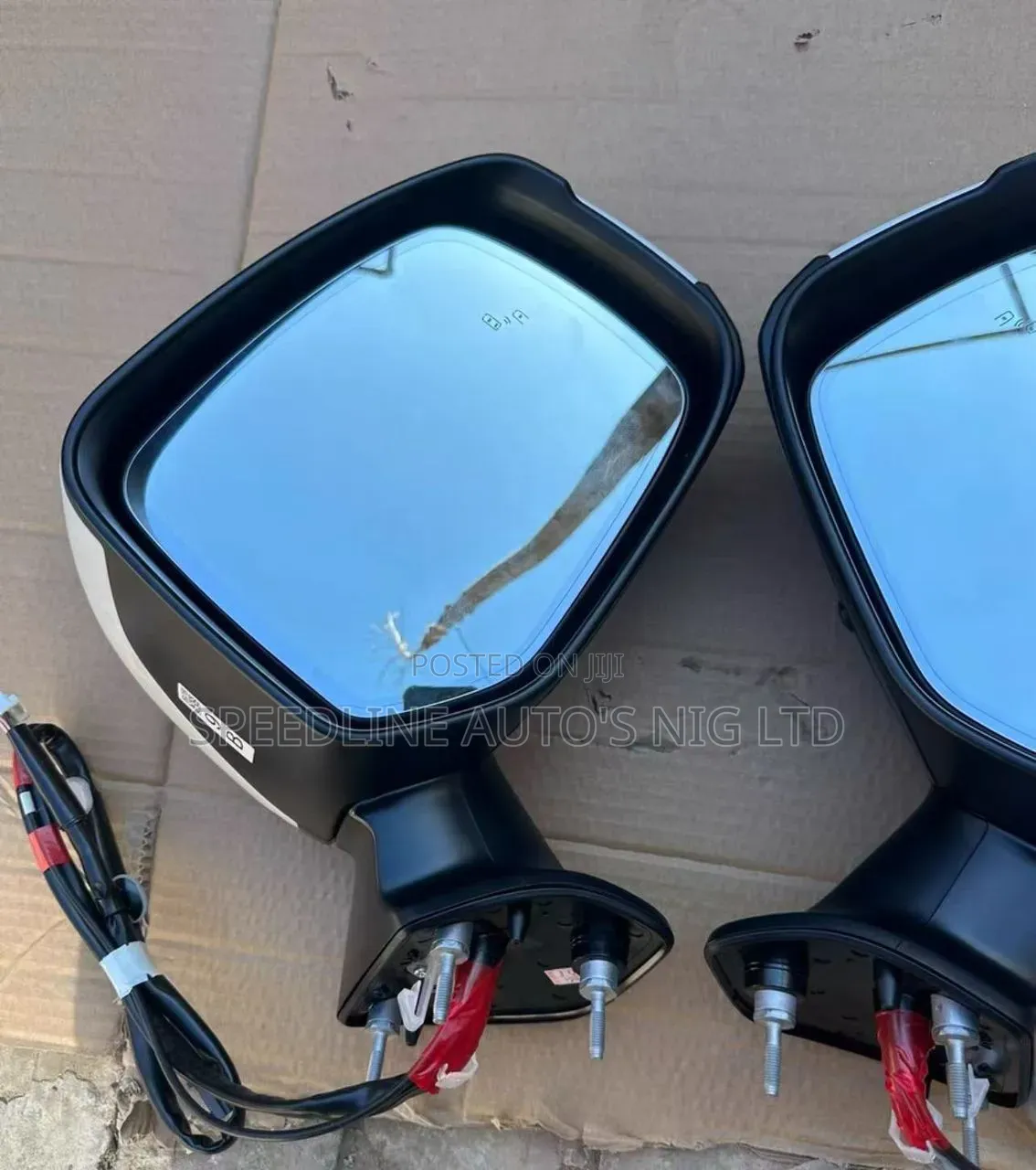 Complete Set of Side Mirrors Land Cruiser Lc300 2023/2025 Direct Model