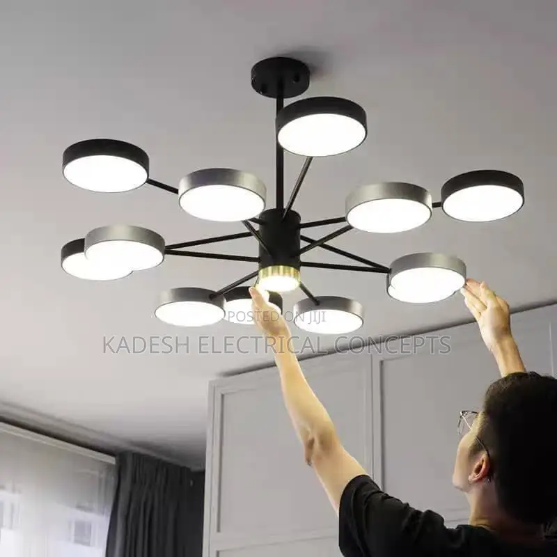 Modern Led Chandelier for Living Room Bedroom Hotel Ceiling Lamp