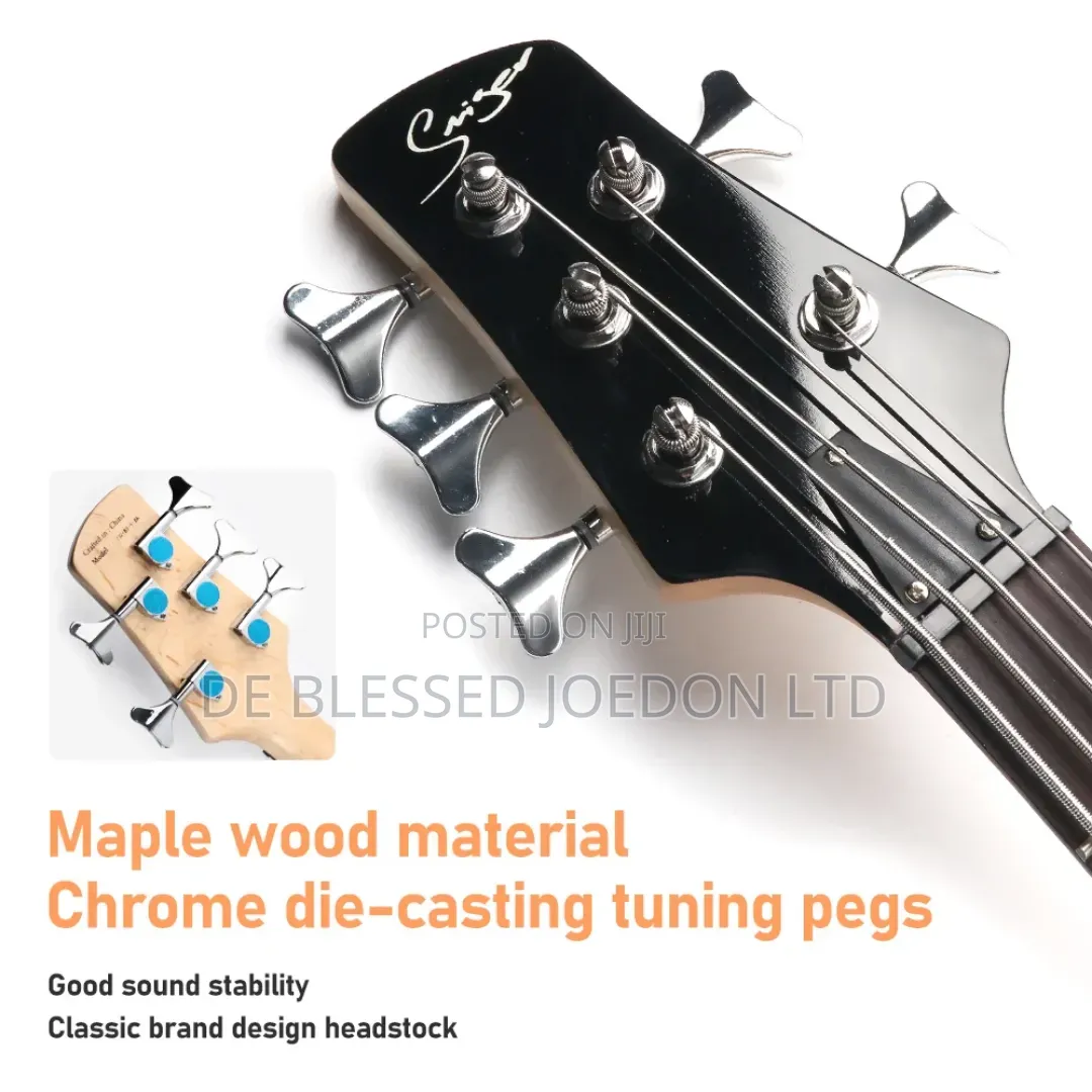 Well Well Sound Five String Passive Guitar Bass