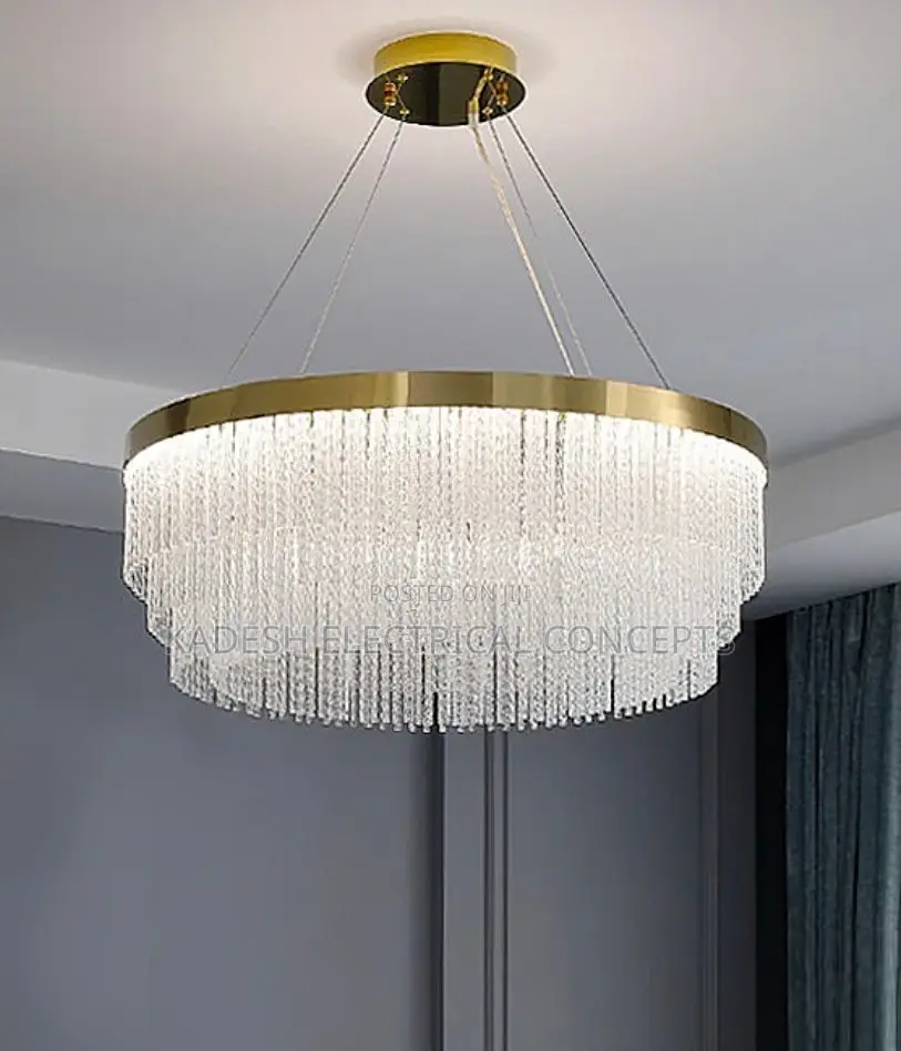 Modern Crystal Chandelier Lights Luxury Pendant Ceiling Light