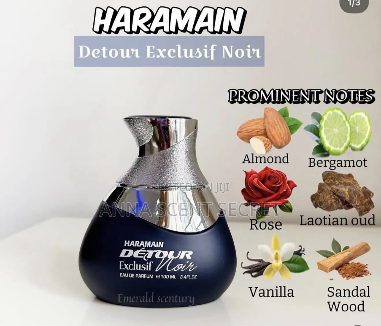 Al Haramain Haramain Detour Exclusif Noir