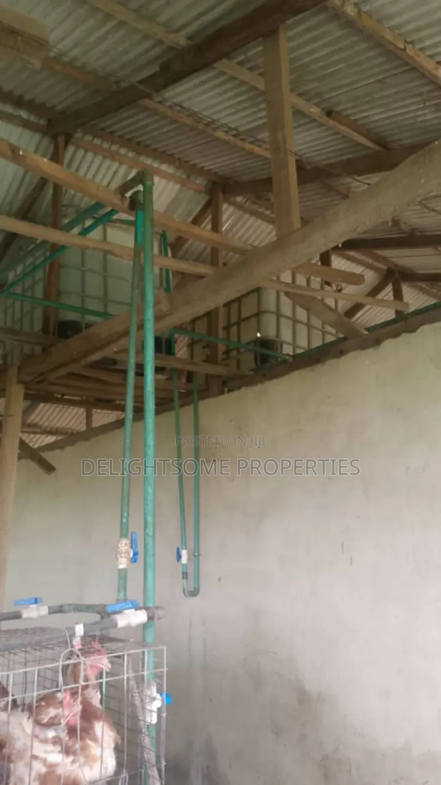 For Sale. Poutry Pen And Farm Land