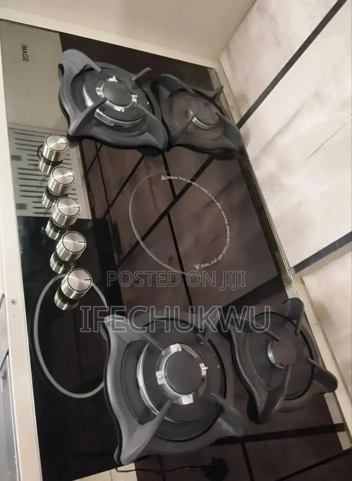 Original High Quality Image Built-in 4+1 Gas Electric Cooker Hob