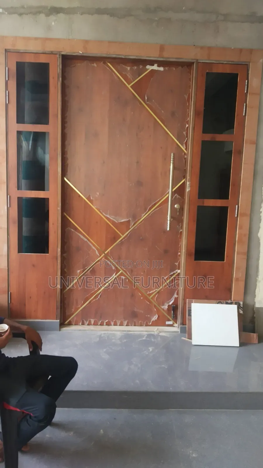 Hdf Security Entrance And Ante Room Doors.