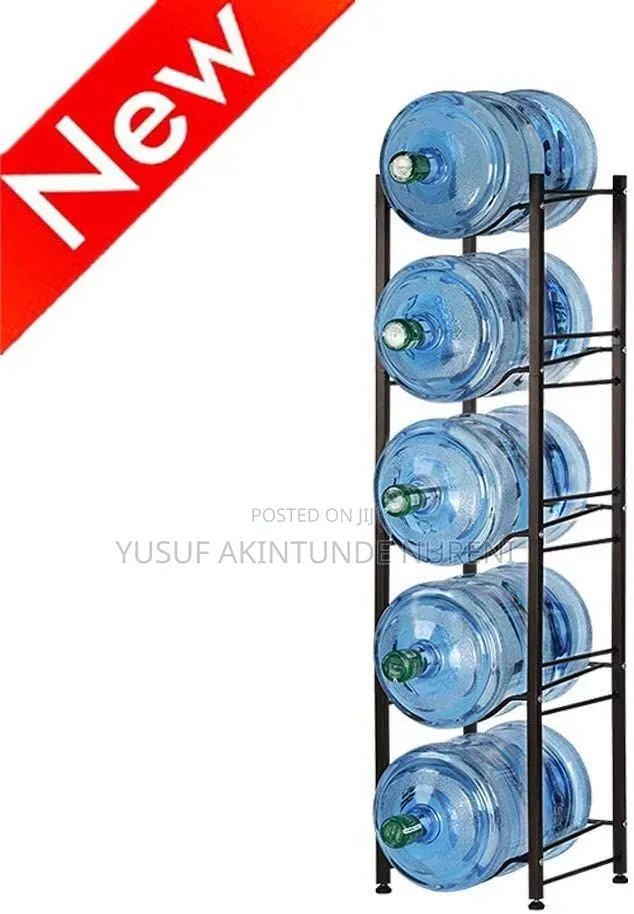 5-Tier Water Gallon Rack