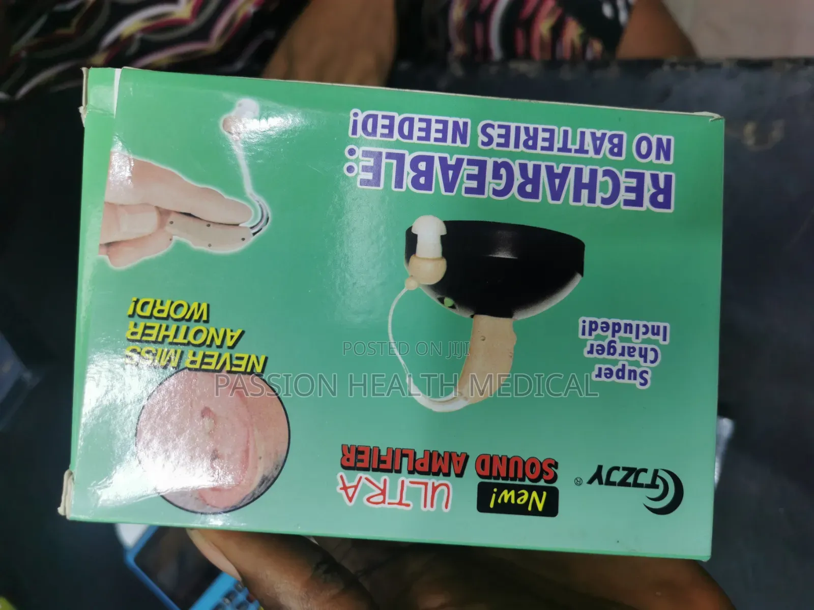 Rechargeable Earring Aid