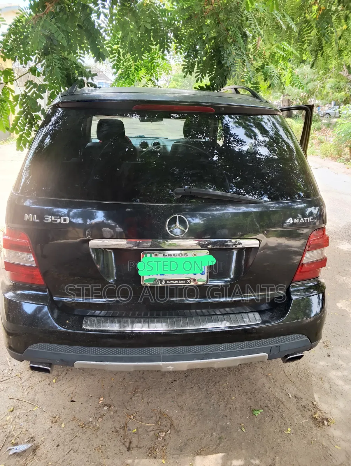 Mercedes-Benz M Class ML 350 4Matic 2008 Black