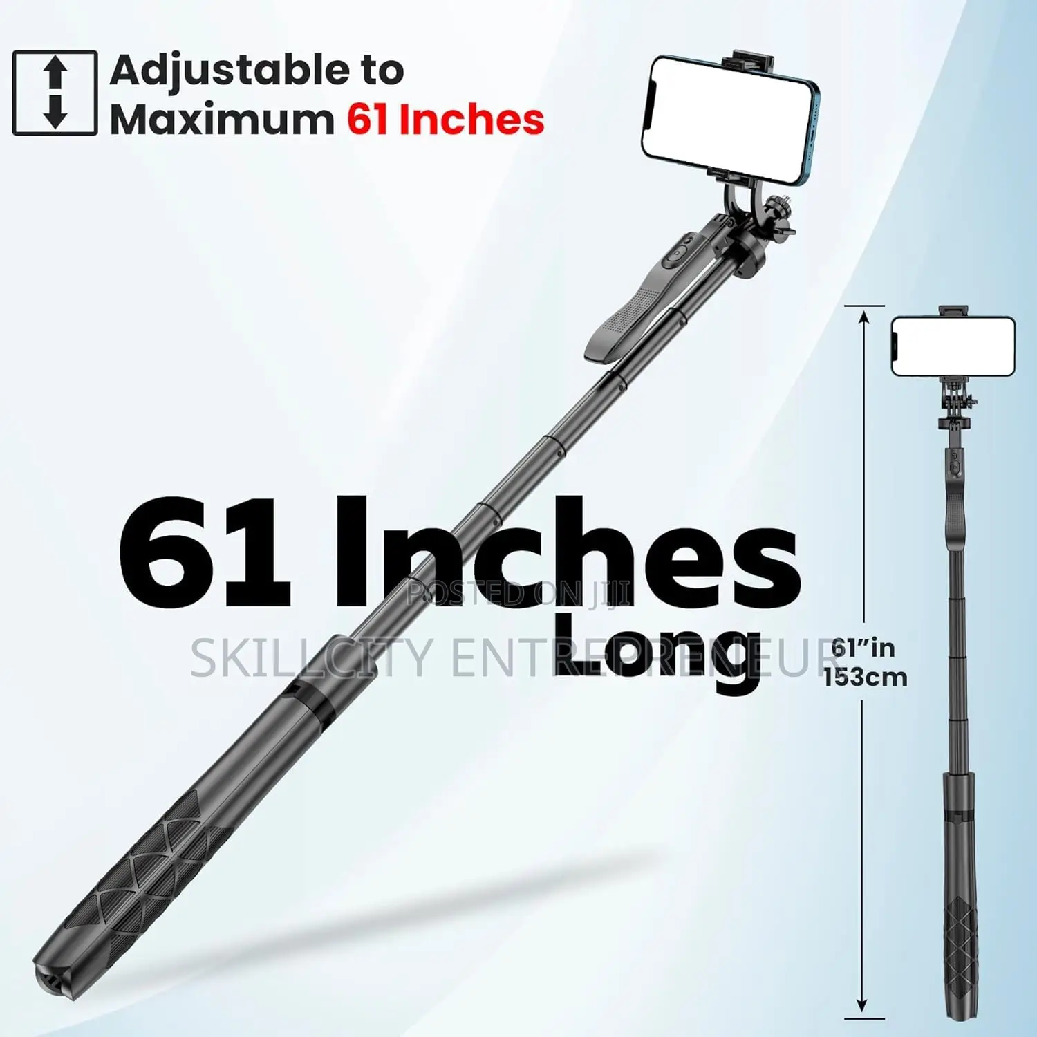 L16 Long Selfie Stick With Tripod Stand