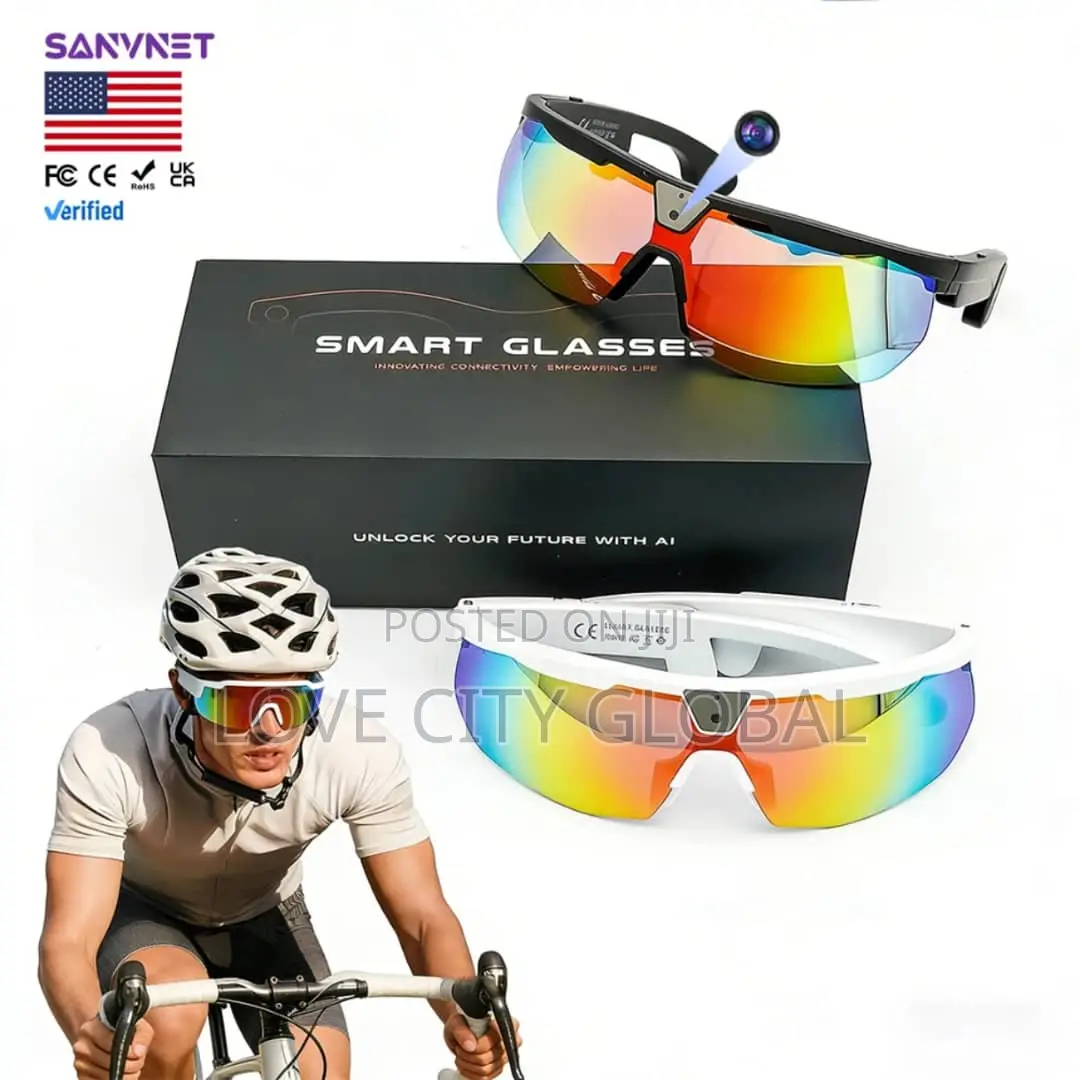 SNT Stride Ai Smart Glass 12mp Camera Chatgpt Call Music Sport Glass