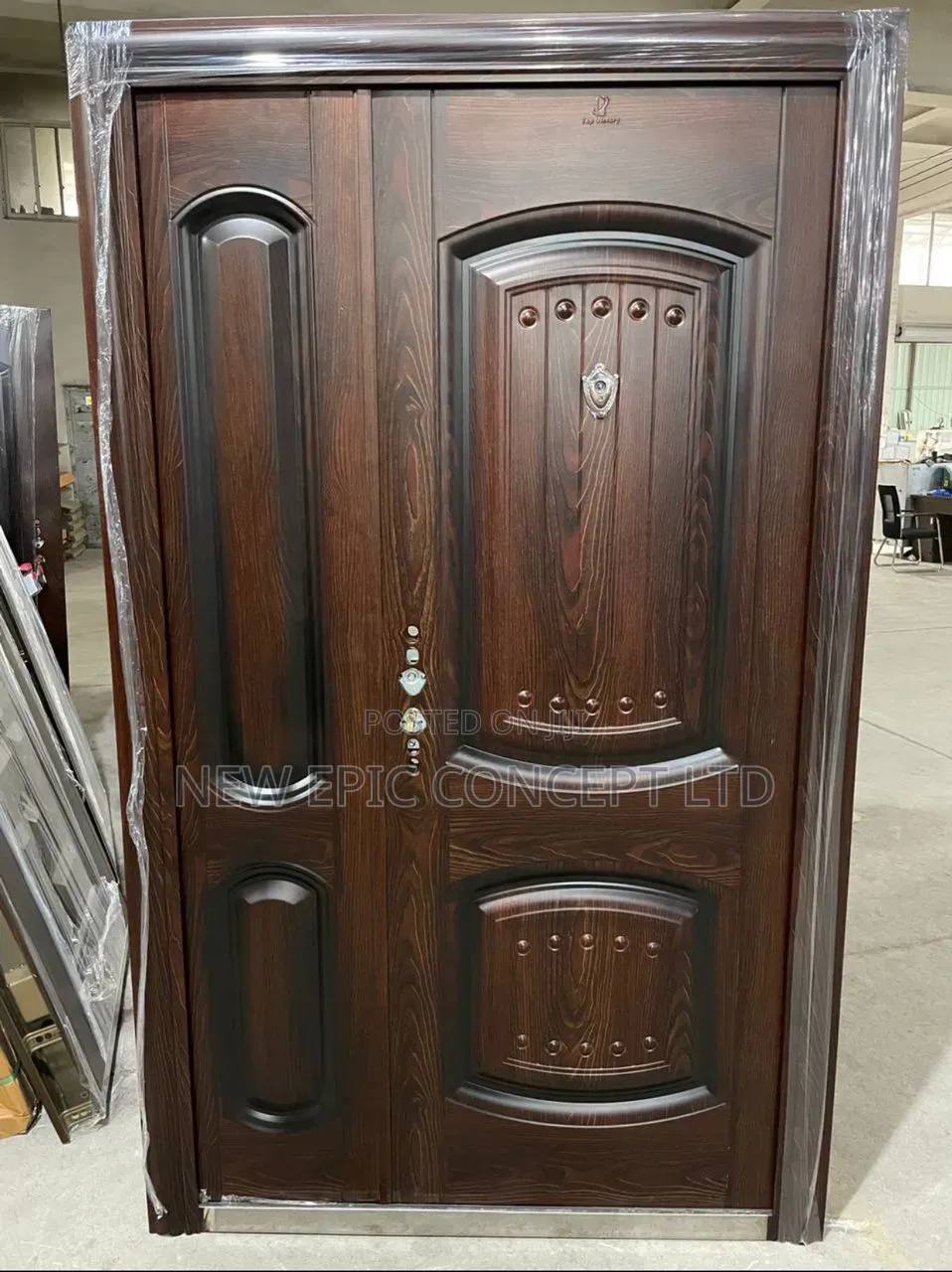 German Security Steel Entrance Door