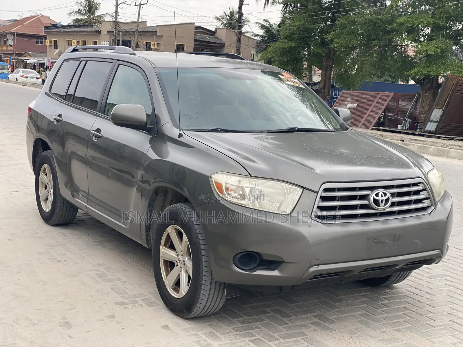 Toyota Highlander Limited 2010 Gray